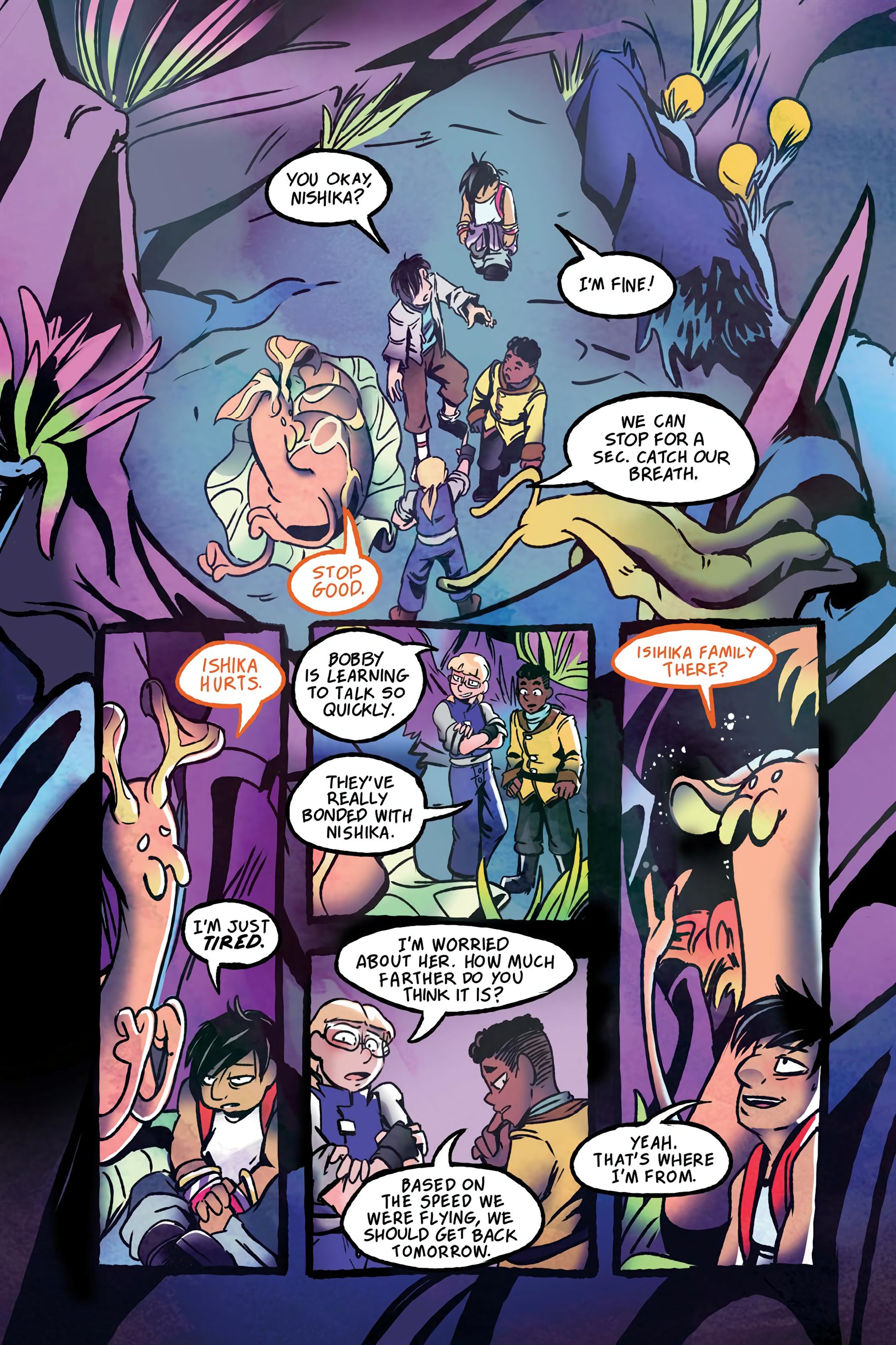 Read online Cosmic Cadets: Contact! comic -  Issue # TPB (Part 1) - 79
