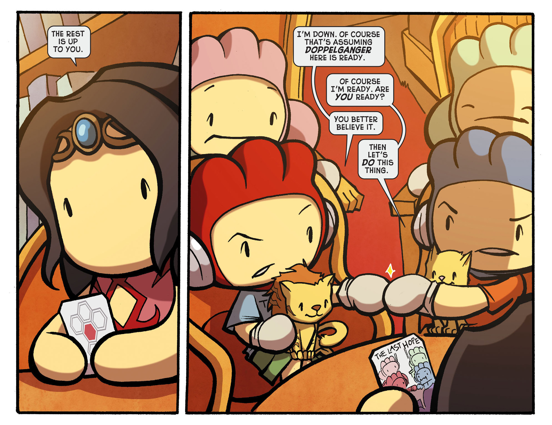 Read online Scribblenauts Unmasked: A Crisis of Imagination comic -  Issue #16 - 21