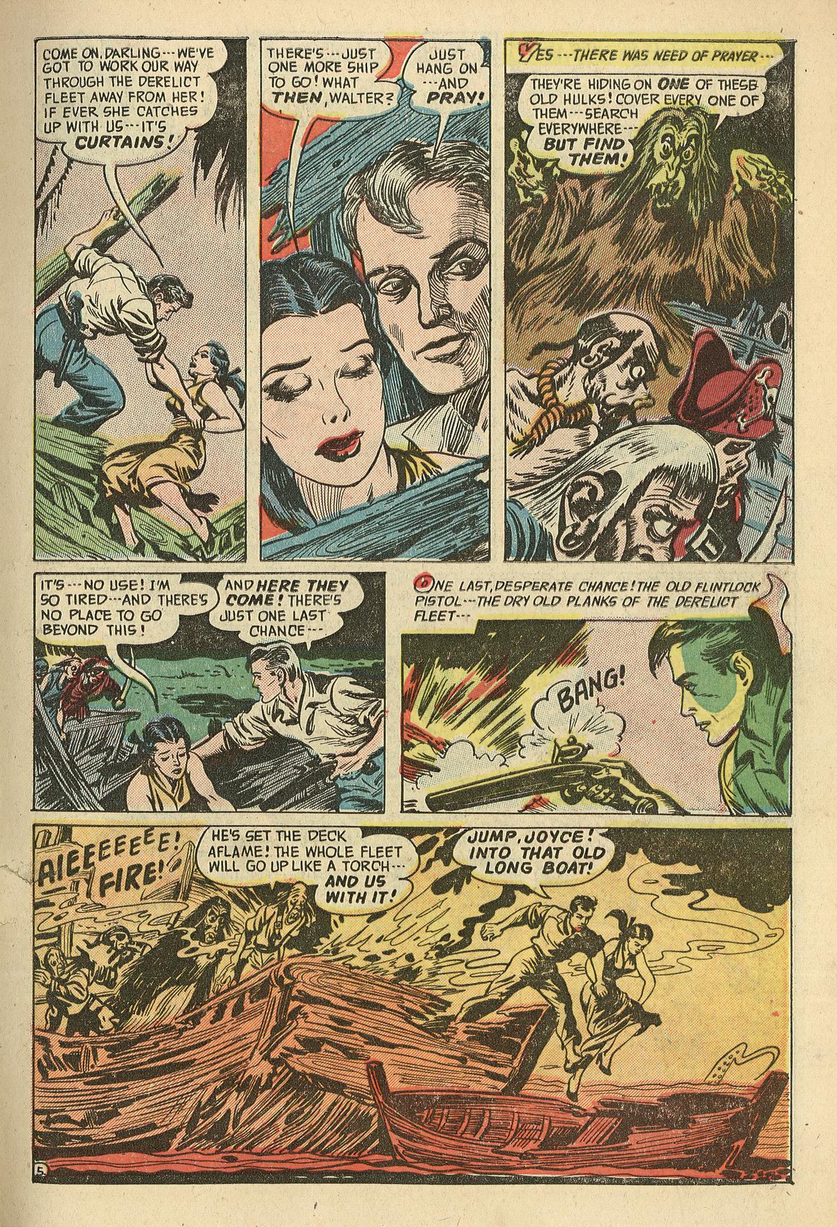 Read online Adventures Into The Unknown comic -  Issue #47 - 7