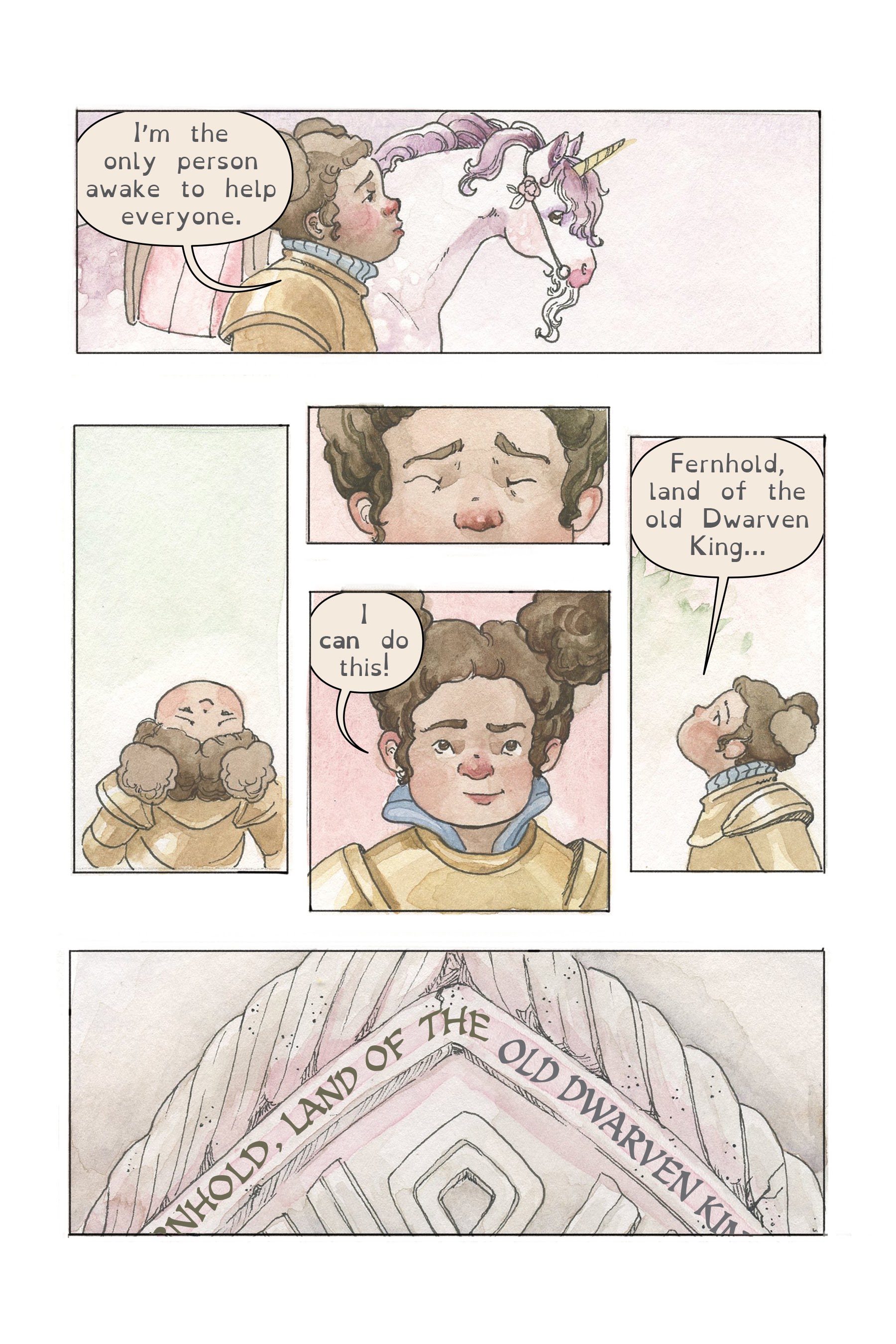 Read online Emiline: Knight in Training comic -  Issue # Full - 34