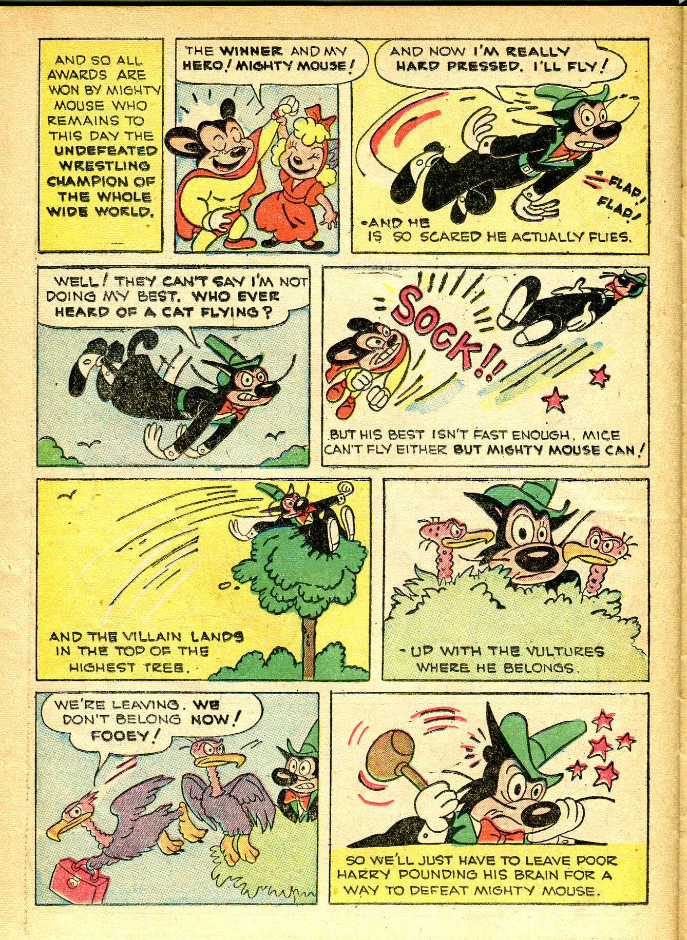 Read online Paul Terry's Mighty Mouse Comics comic -  Issue #31 - 25