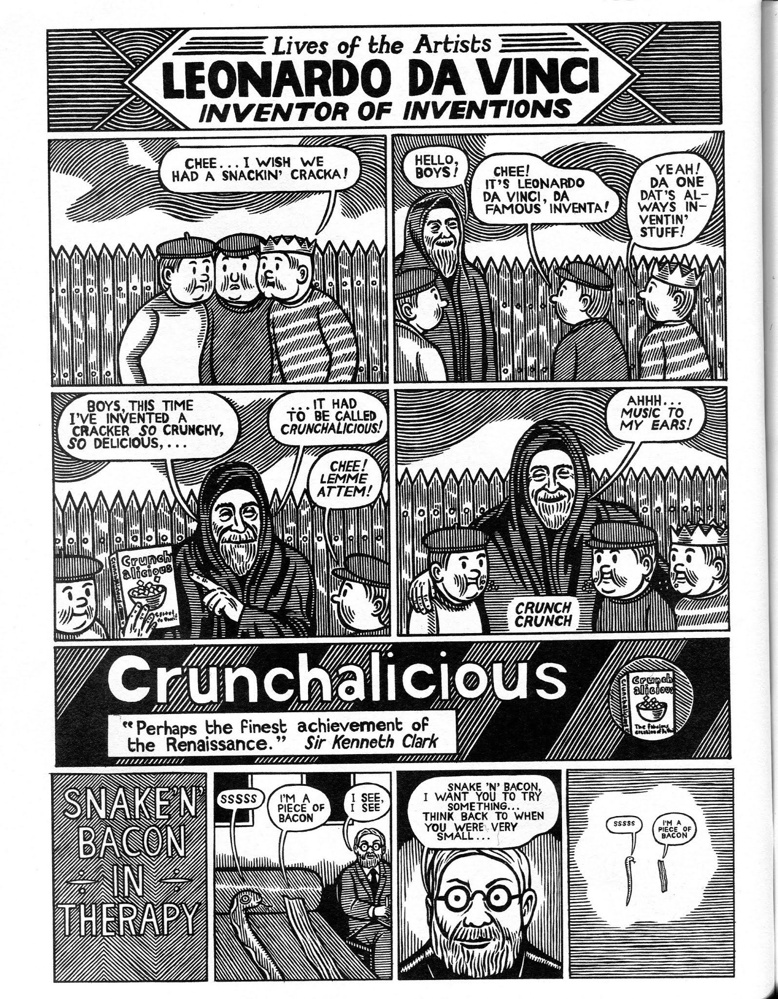 Read online Snake 'N' Bacon's Cartoon Cabaret comic -  Issue # TPB - 117