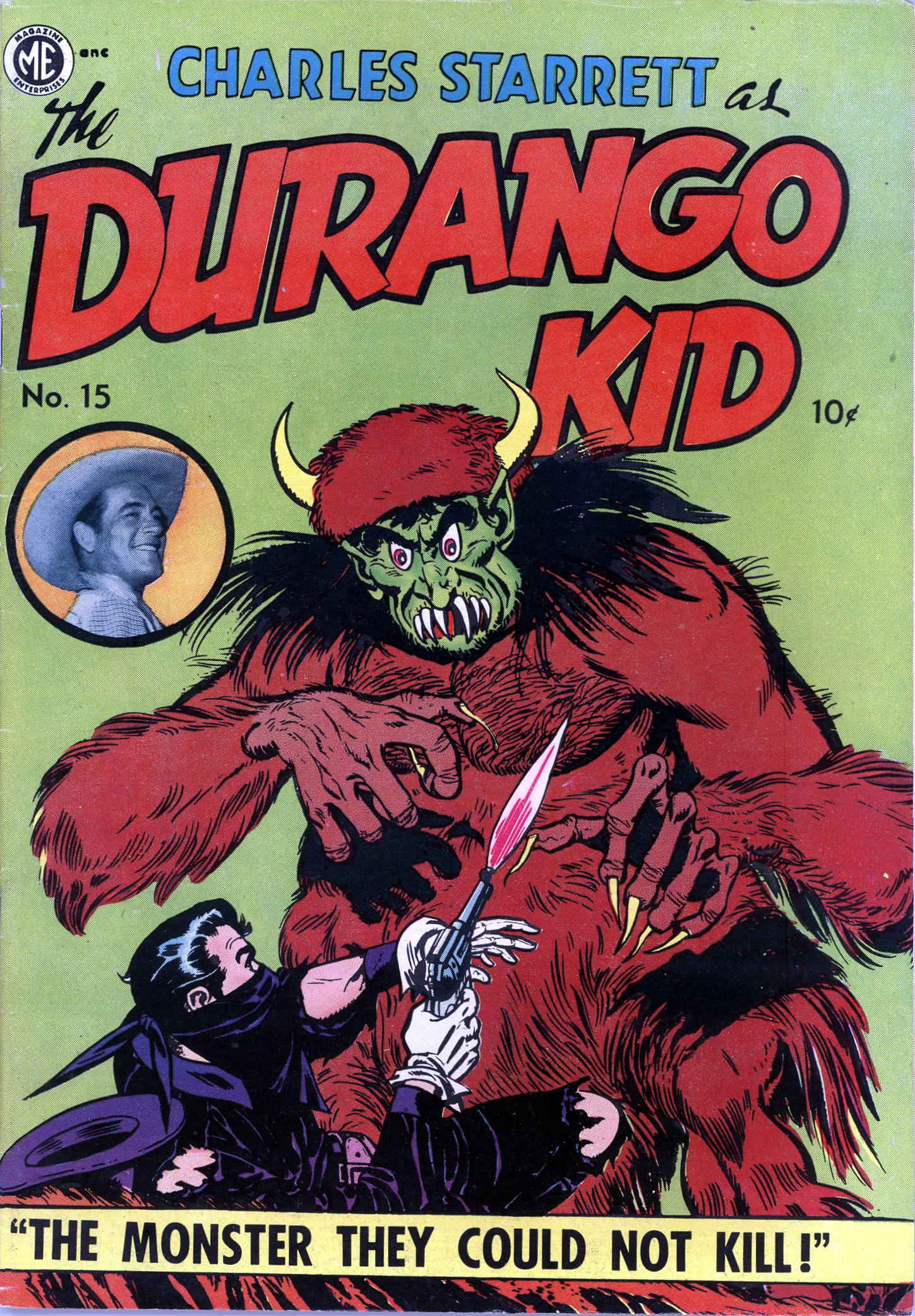 Read online Charles Starrett as The Durango Kid comic -  Issue #15 - 1