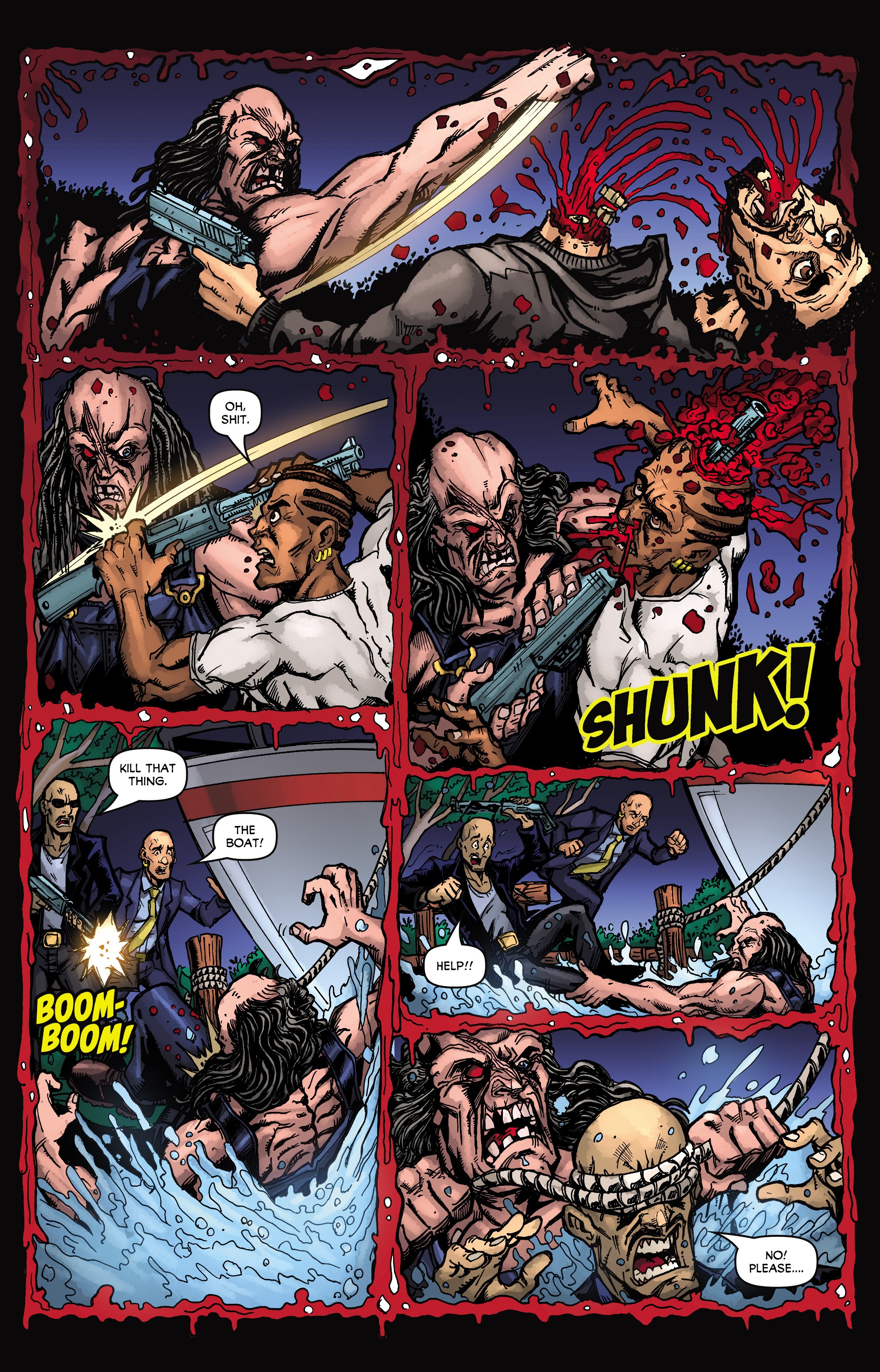 Read online Hatchet: Vengeance comic -  Issue #1 - 17