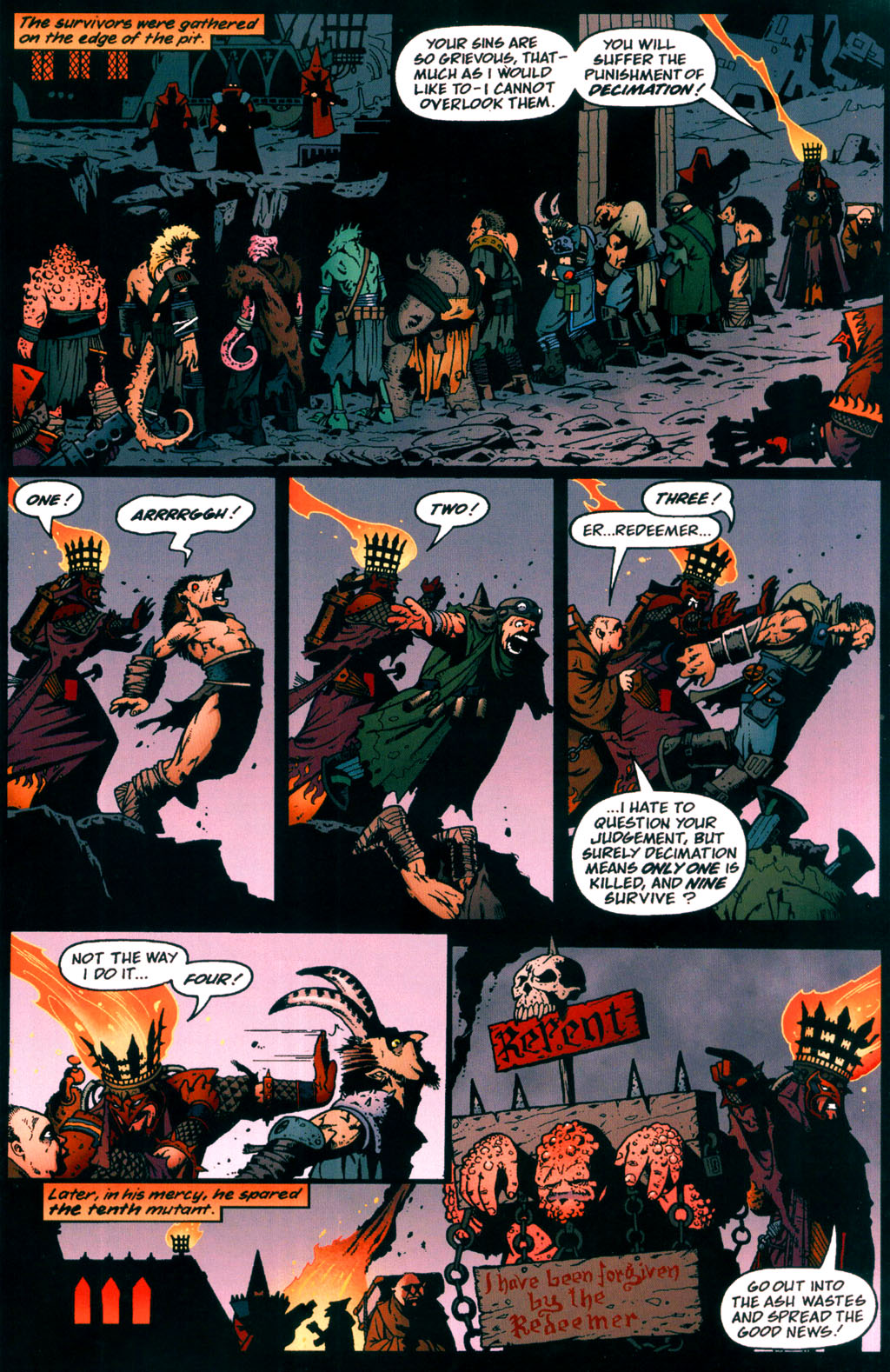 Read online The Redeemer comic -  Issue # TPB - 32