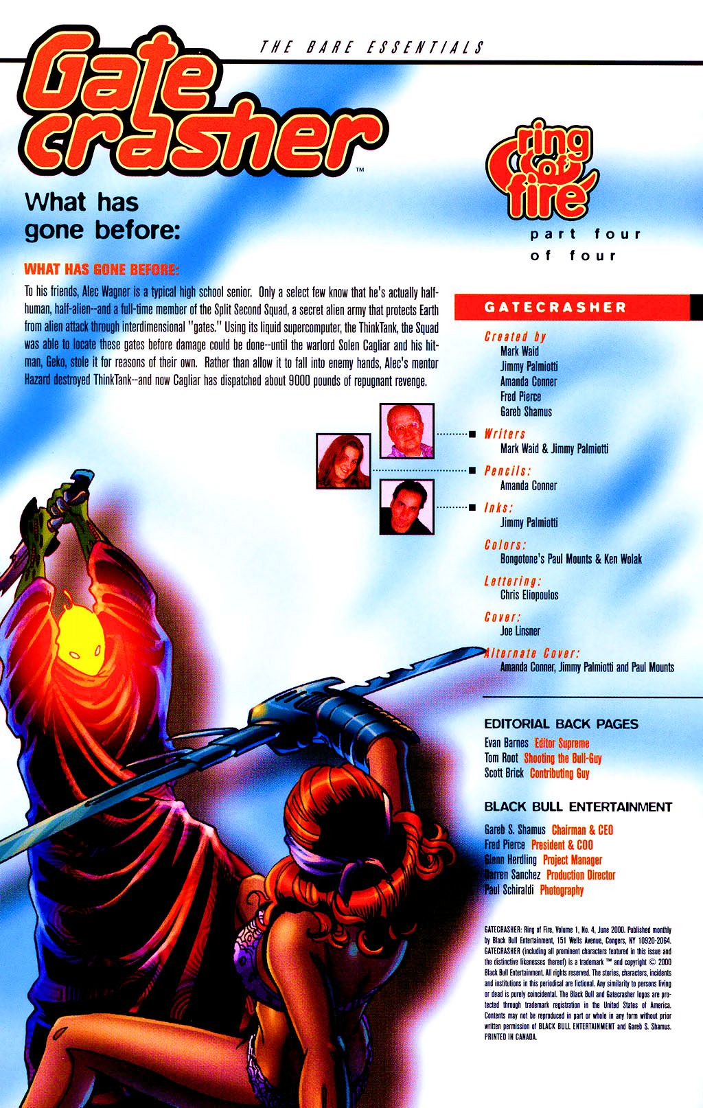 Read online Gatecrasher: Ring of Fire comic -  Issue #4 - 2