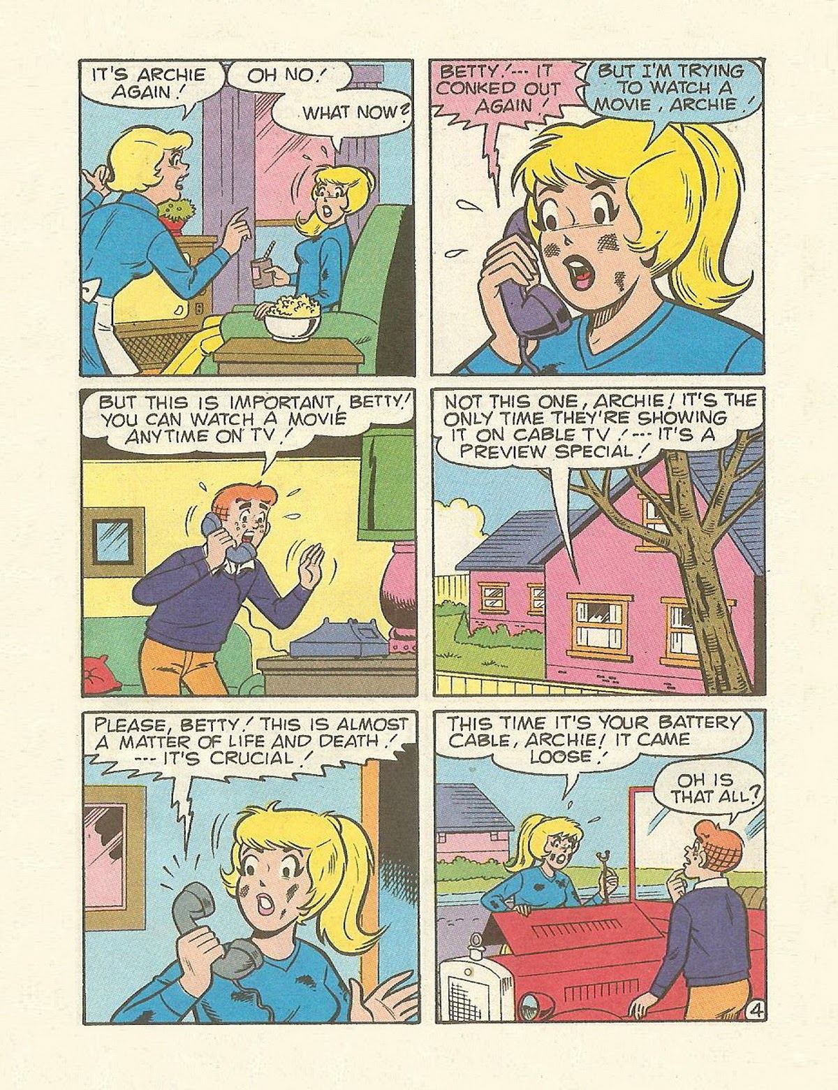 Read online Archie's Double Digest Magazine comic -  Issue #65 - 183