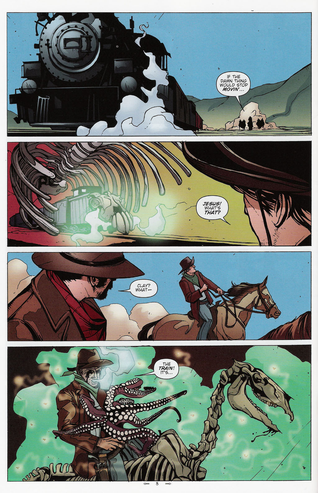 Read online Desperadoes: Banners of Gold comic -  Issue #5 - 10