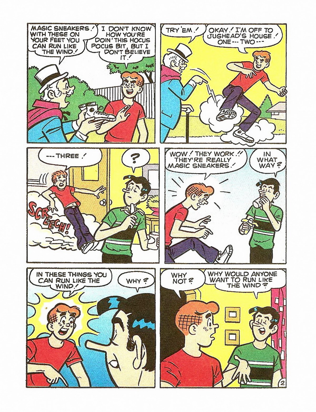 Read online Archie's Double Digest Magazine comic -  Issue #87 - 188