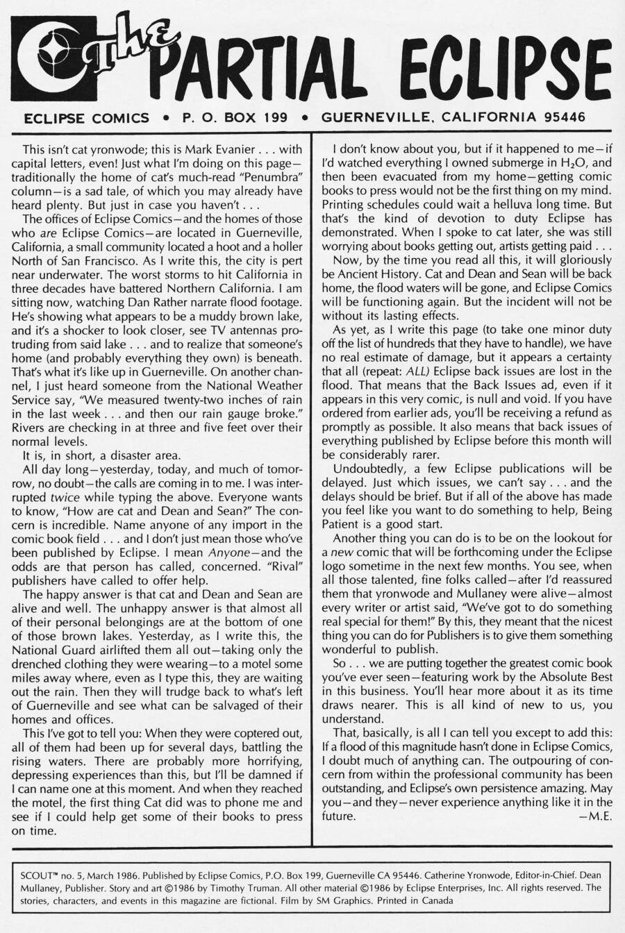 Read online Scout comic -  Issue #5 - 2