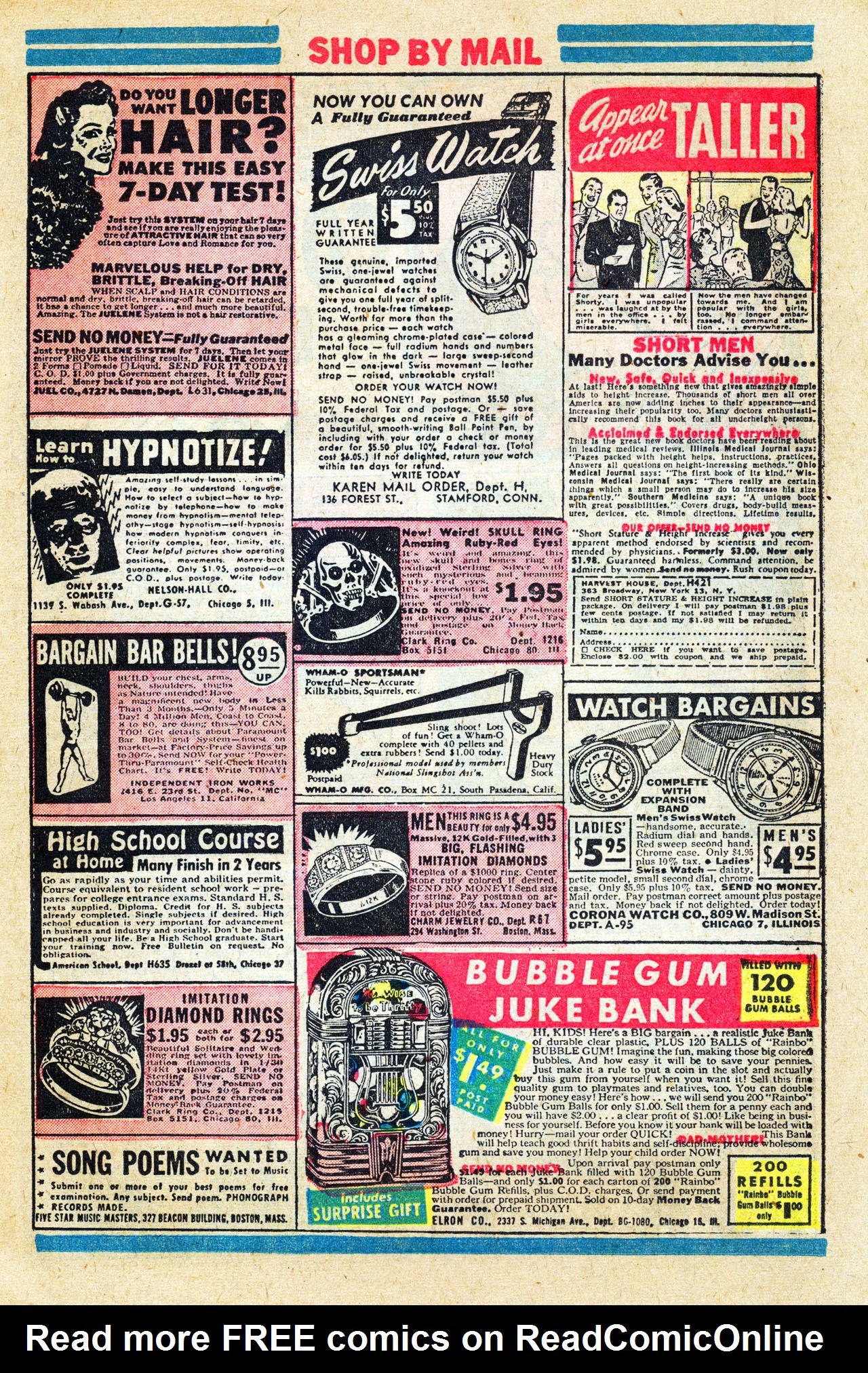 Read online Cowboy Romances comic -  Issue #1 - 33