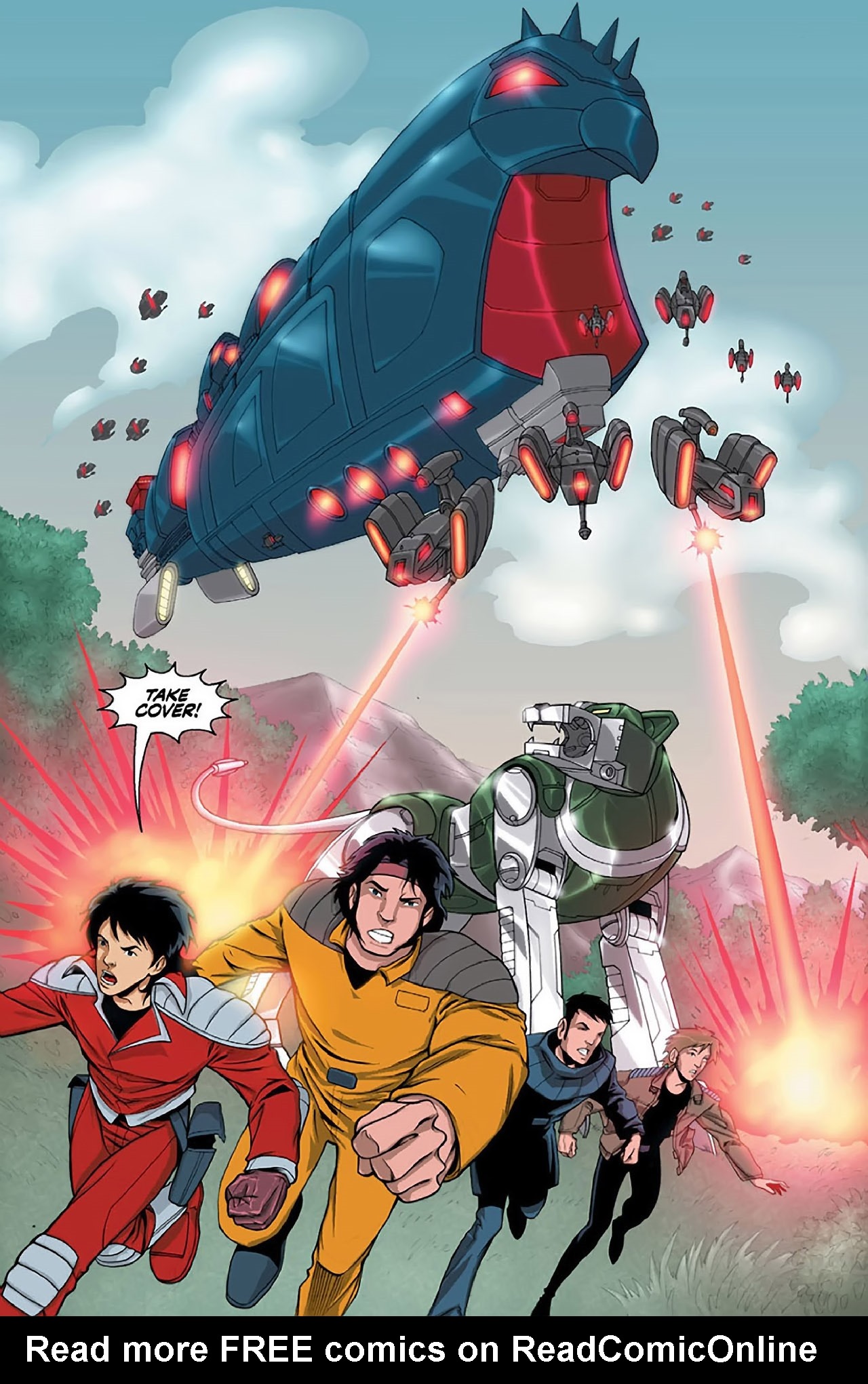 Read online Voltron: Defender of the Universe (Existed) comic -  Issue #3 - 3