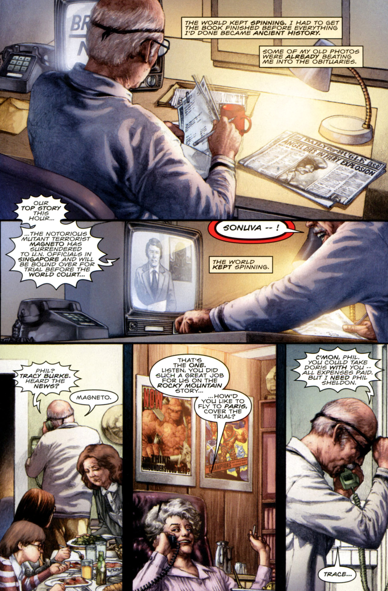 Read online Marvels: Eye Of The Camera comic -  Issue #5 - 16