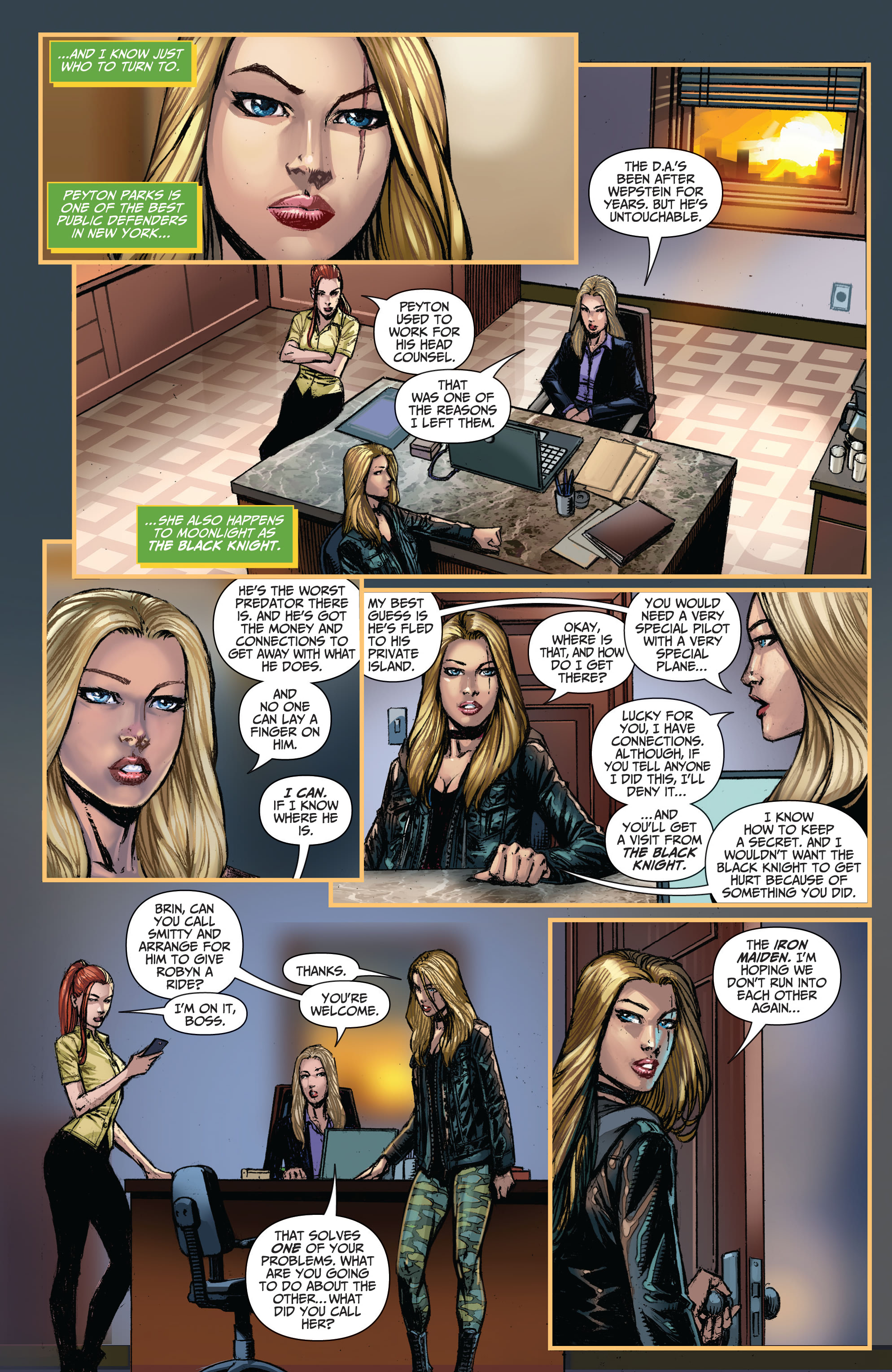 Read online Robyn Hood: Iron Maiden comic -  Issue #2 - 14
