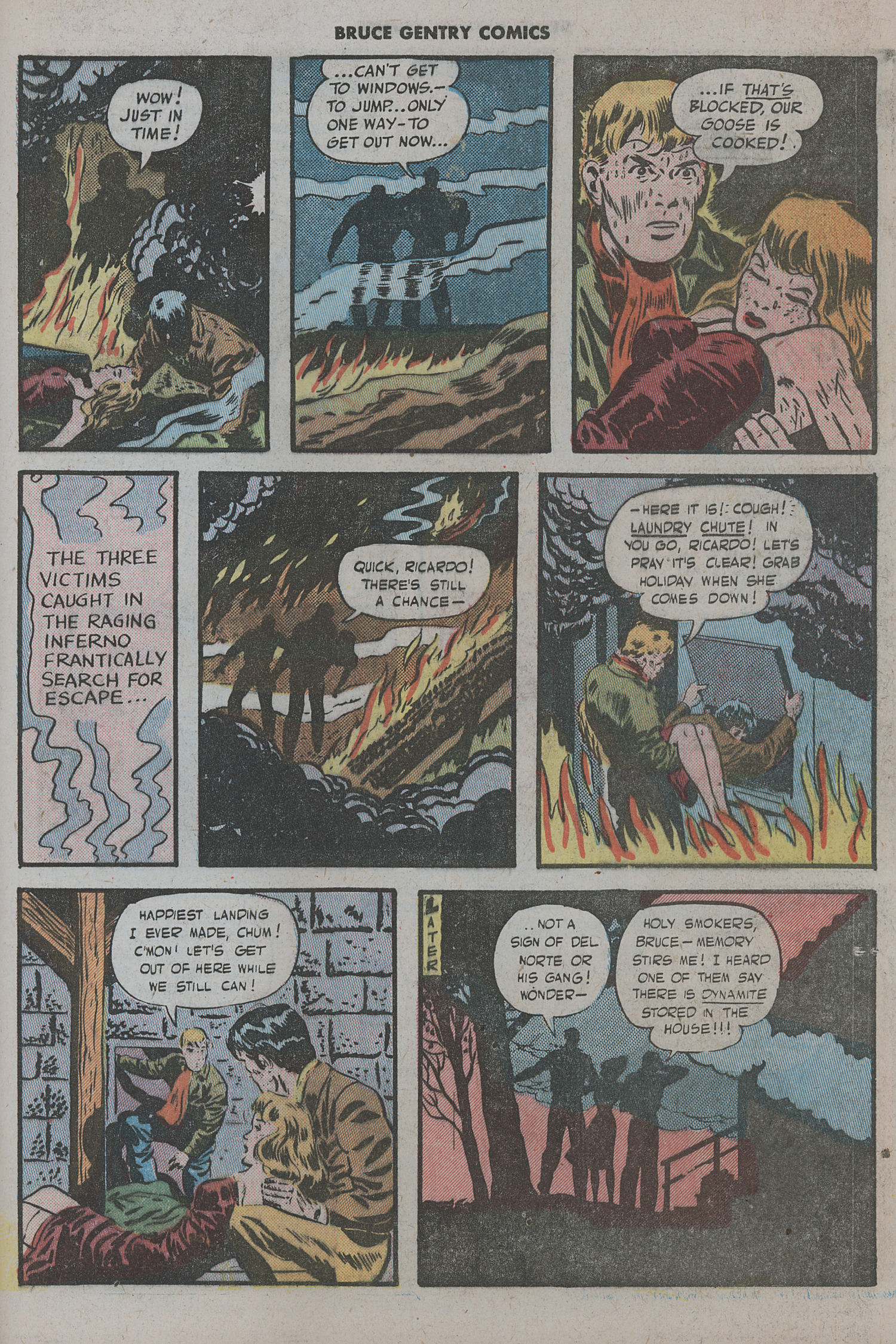 Read online Bruce Gentry comic -  Issue #3 - 25