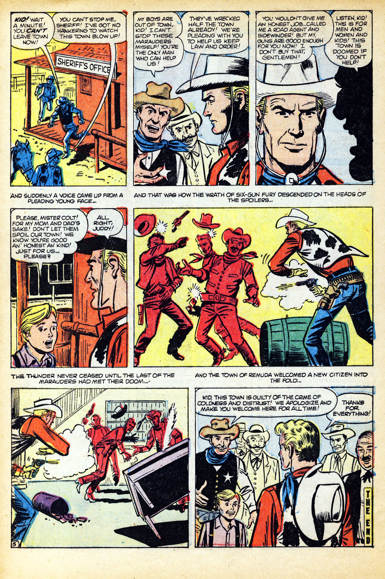 Read online Kid Colt Outlaw comic -  Issue #71 - 31