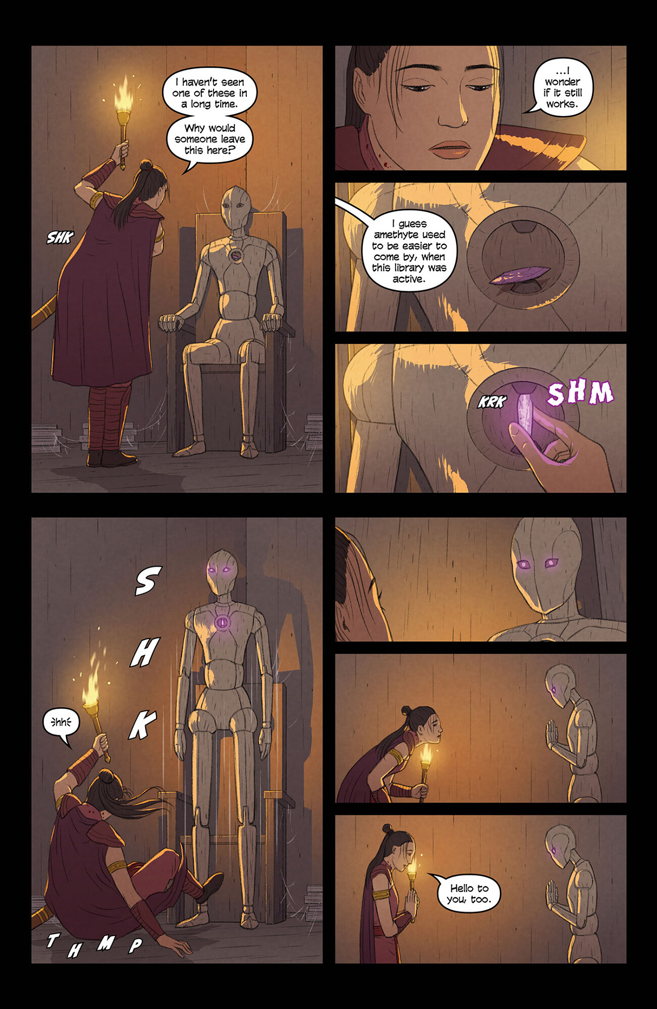 Read online Quest comic -  Issue #3 - 12