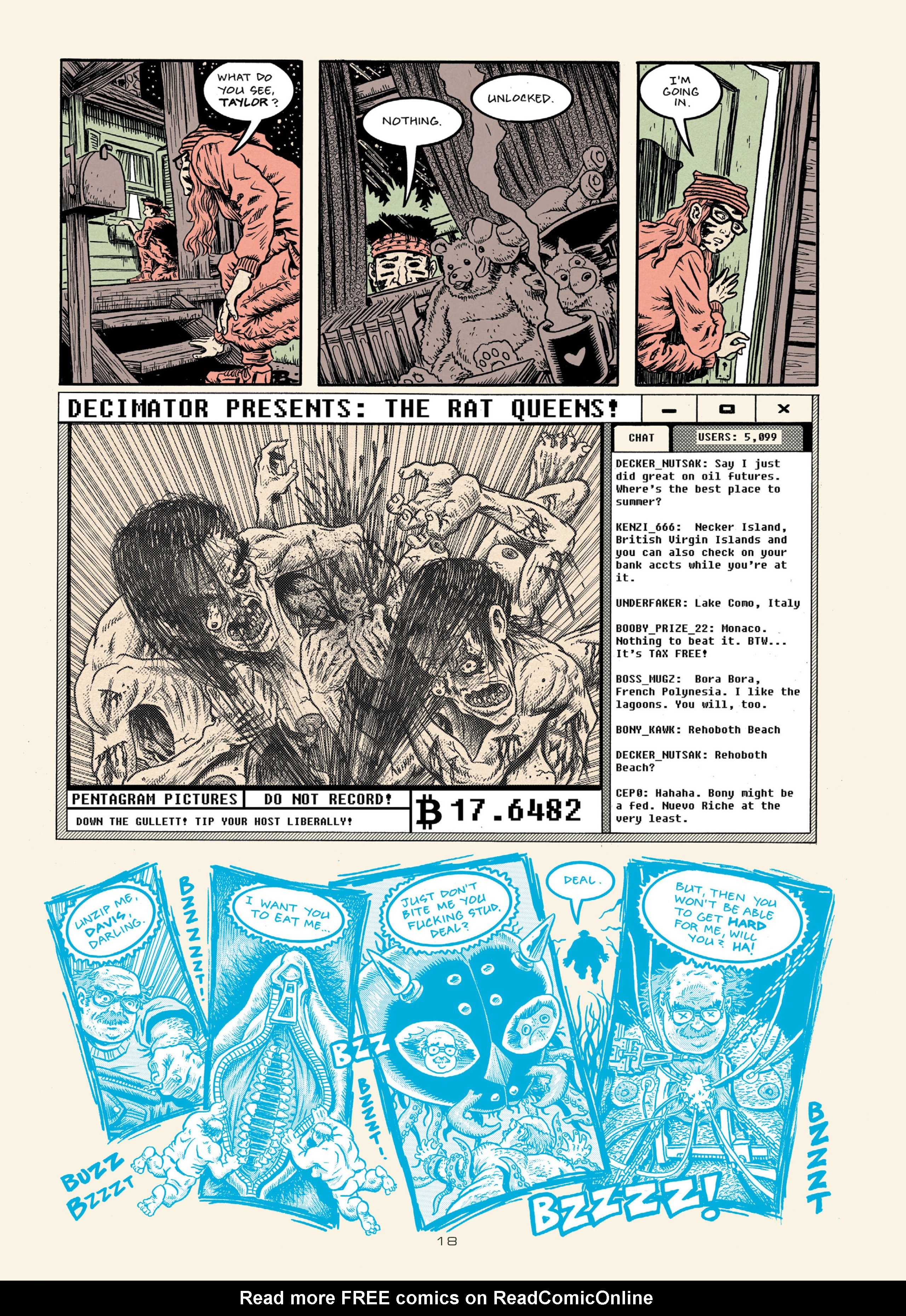 Read online Red Room: Trigger Warnings comic -  Issue # TPB - 28