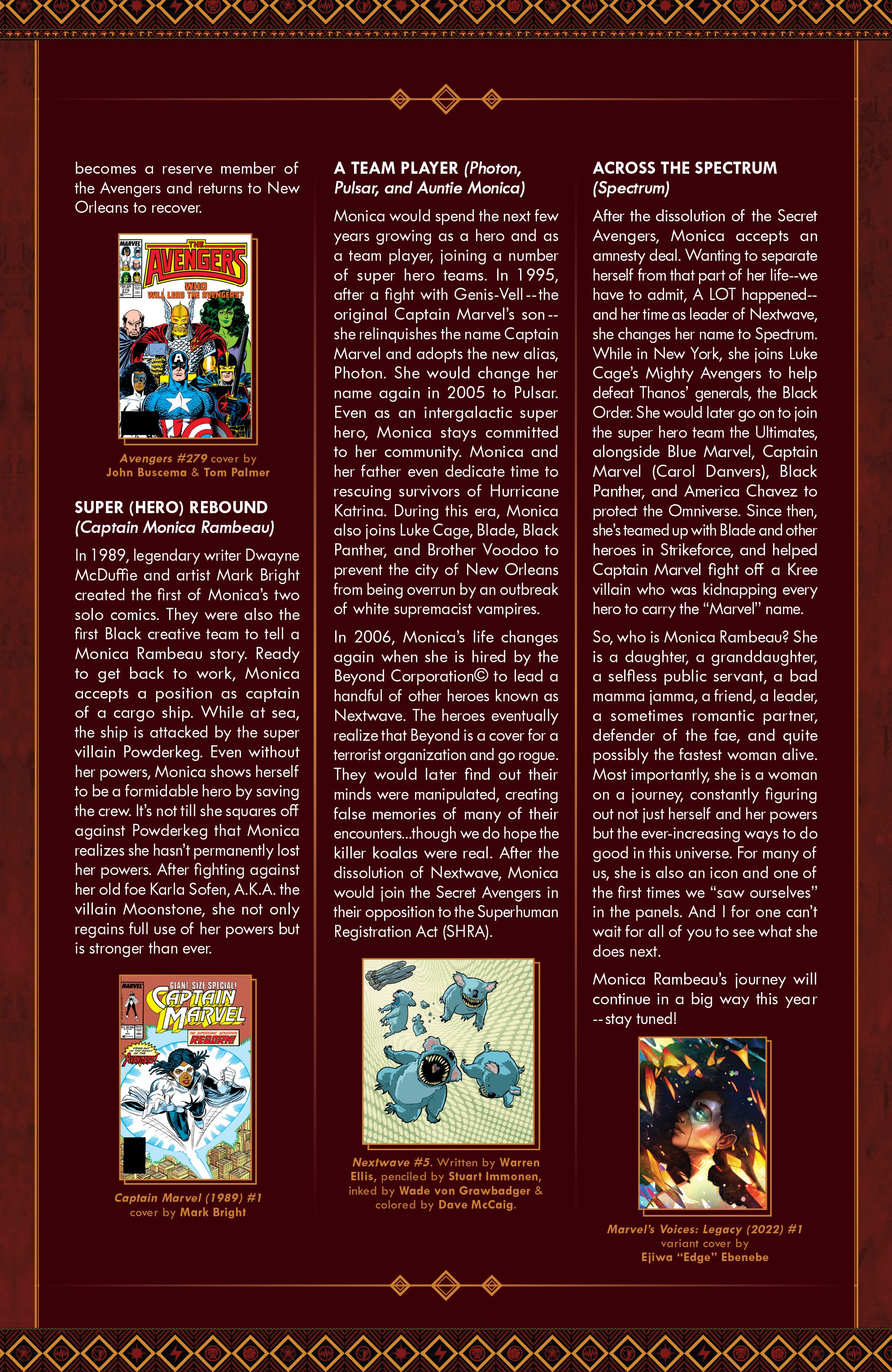 Read online Marvel's Voices: Legacy (2022) comic -  Issue # Full - 28