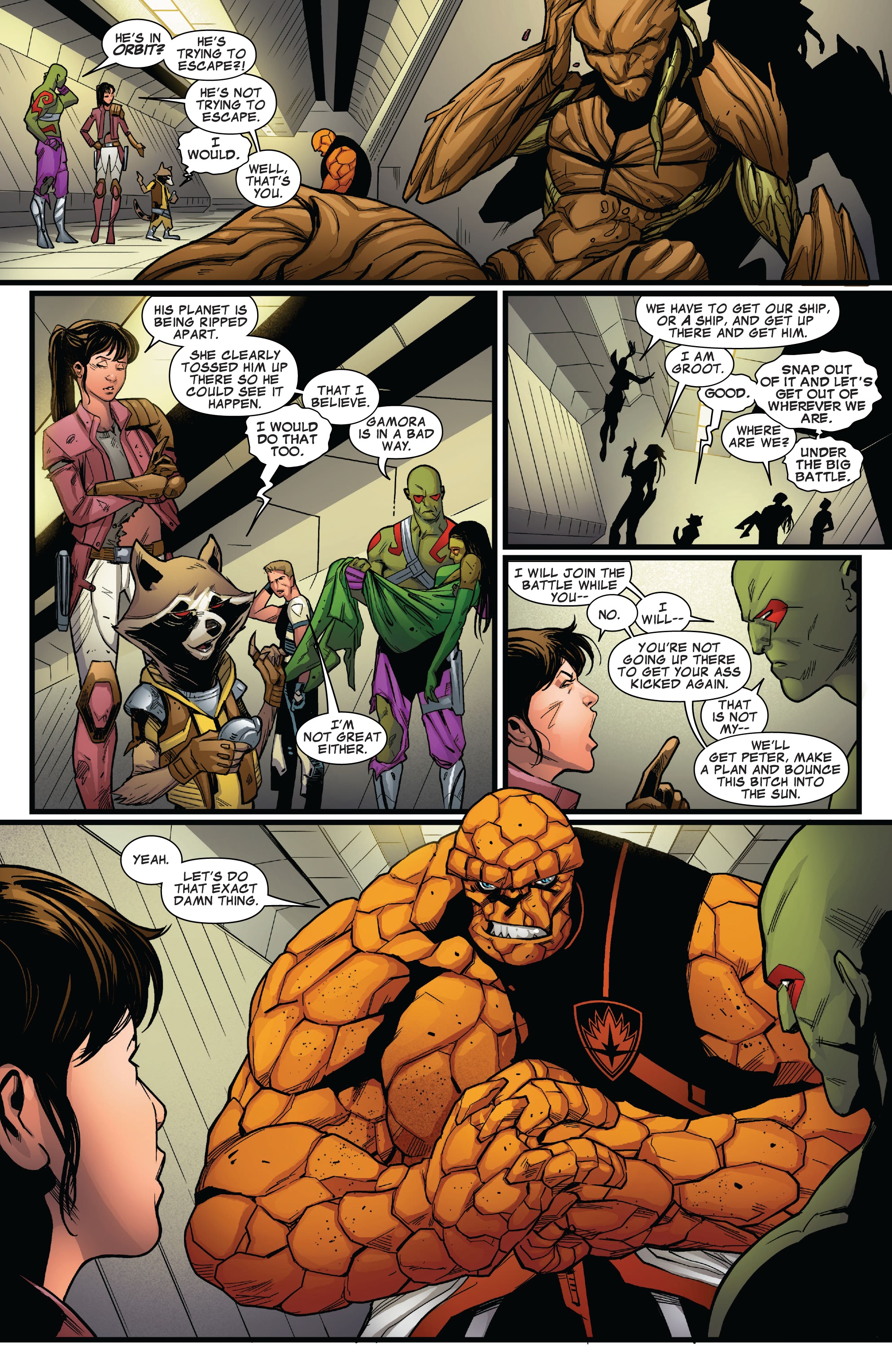 Read online Guardians Of The Galaxy by Brian Michael Bendis comic -  Issue # TPB 4 (Part 1) - 50