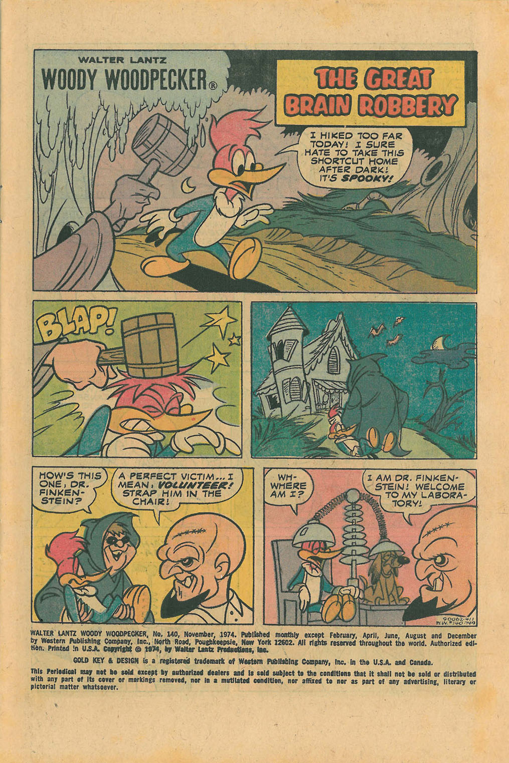 Read online Walter Lantz Woody Woodpecker (1962) comic -  Issue #140 - 3