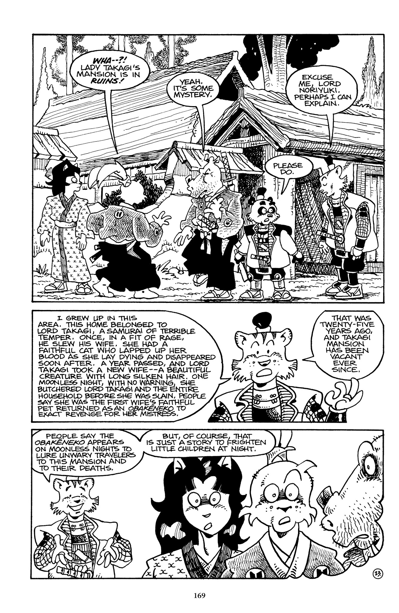 Read online The Usagi Yojimbo Saga comic -  Issue # TPB 2 - 169