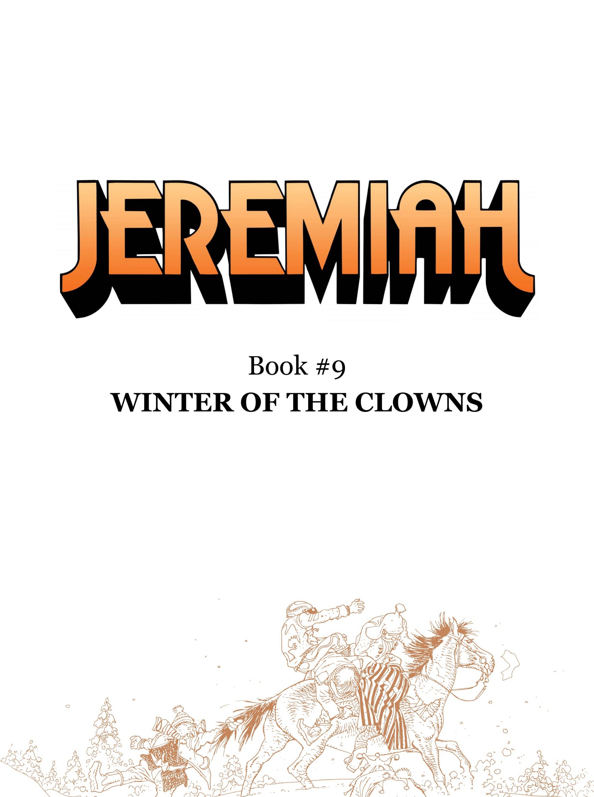 Read online Jeremiah comic -  Issue #9 - 2
