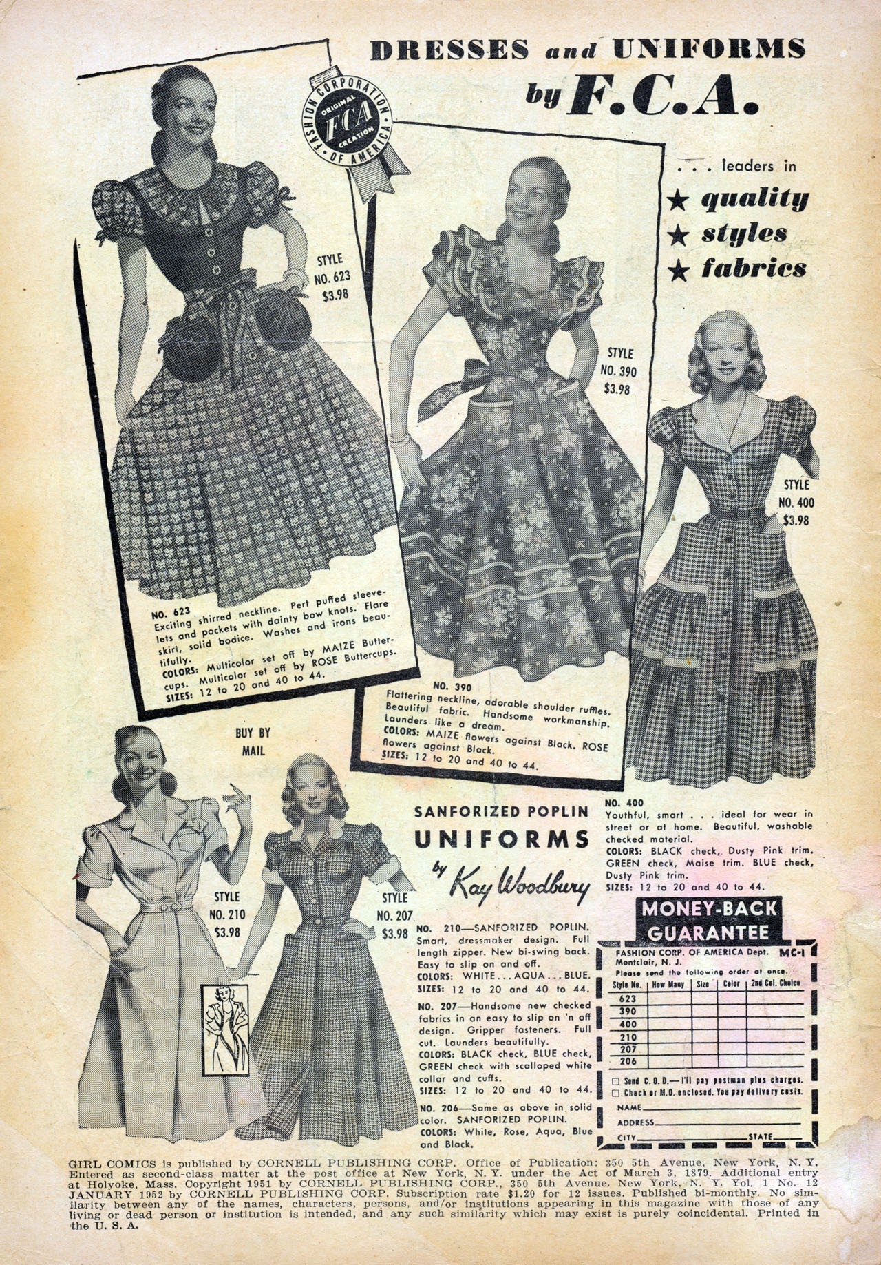 Read online Girl Comics (1949) comic -  Issue #12 - 2