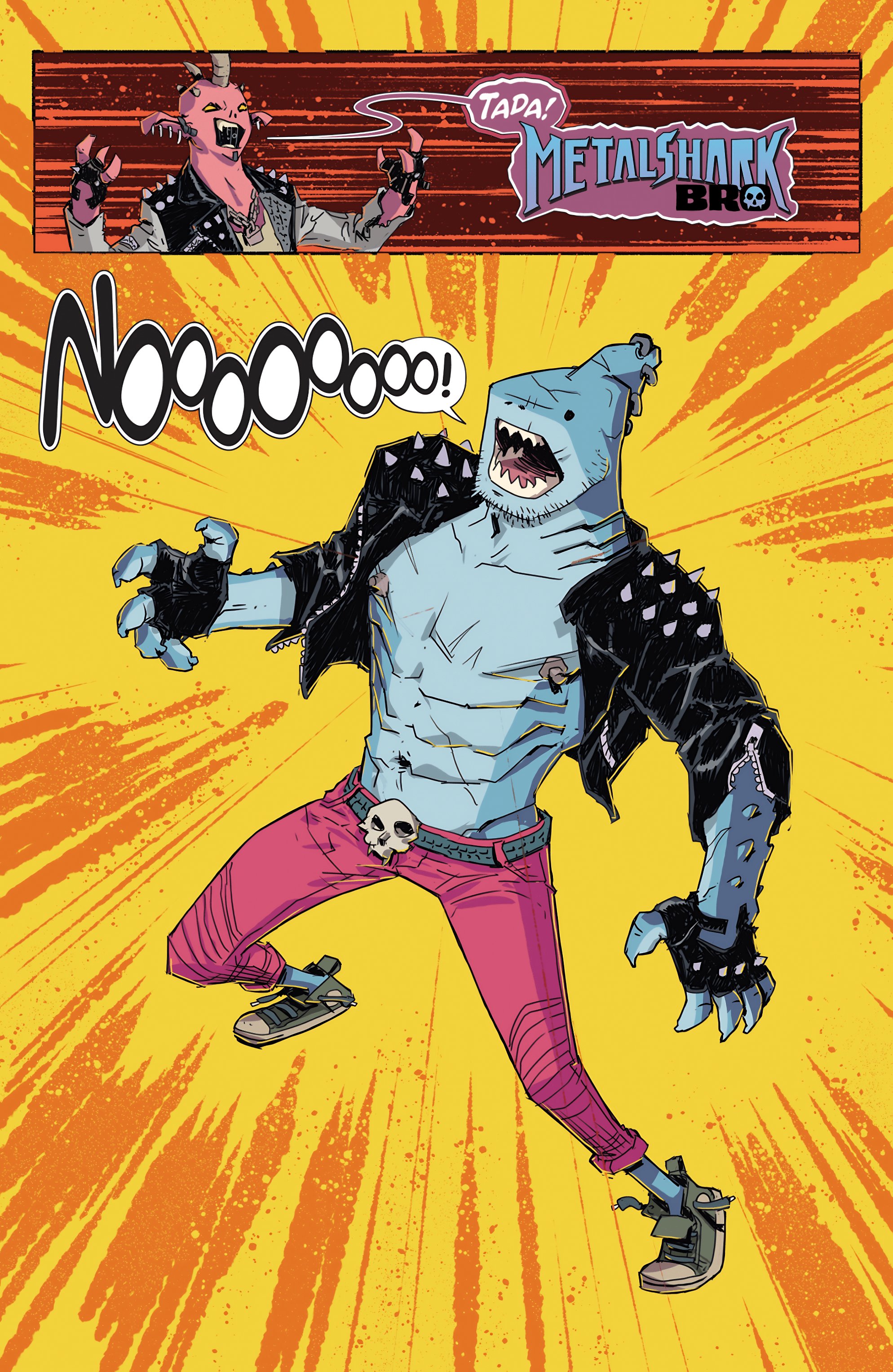 Read online Metalshark Bro: What the Fin? comic -  Issue # TPB - 10