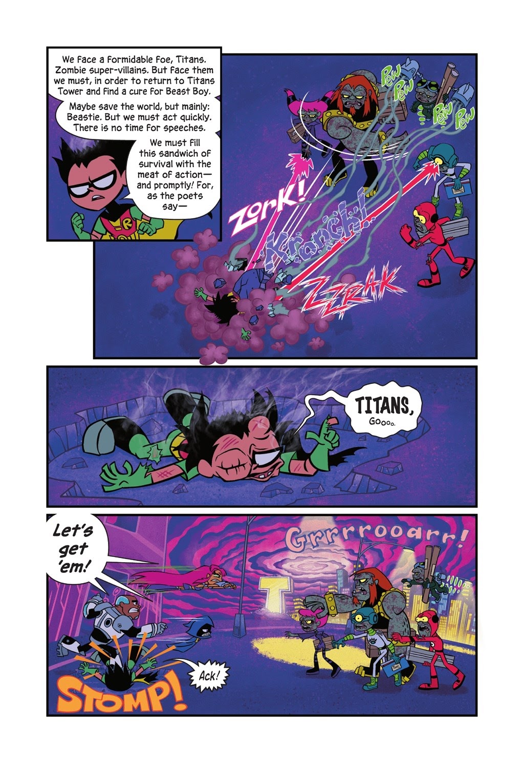Read online Teen Titans Go! Undead?! comic -  Issue # TPB (Part 1) - 92
