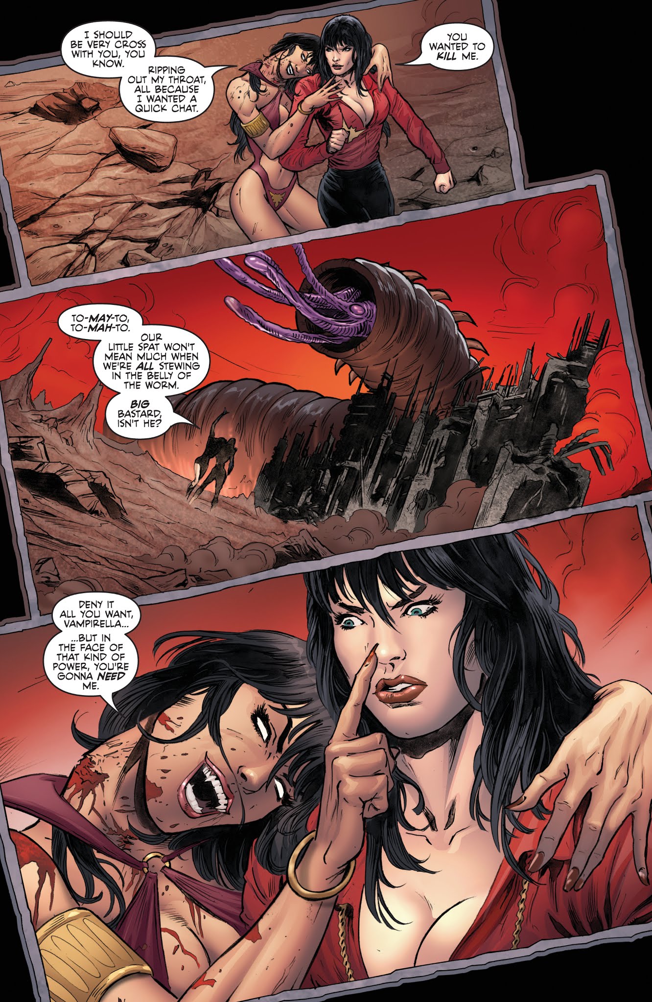 Read online Vampirella: The Dynamite Years Omnibus comic -  Issue # TPB 1 (Part 1) - 88