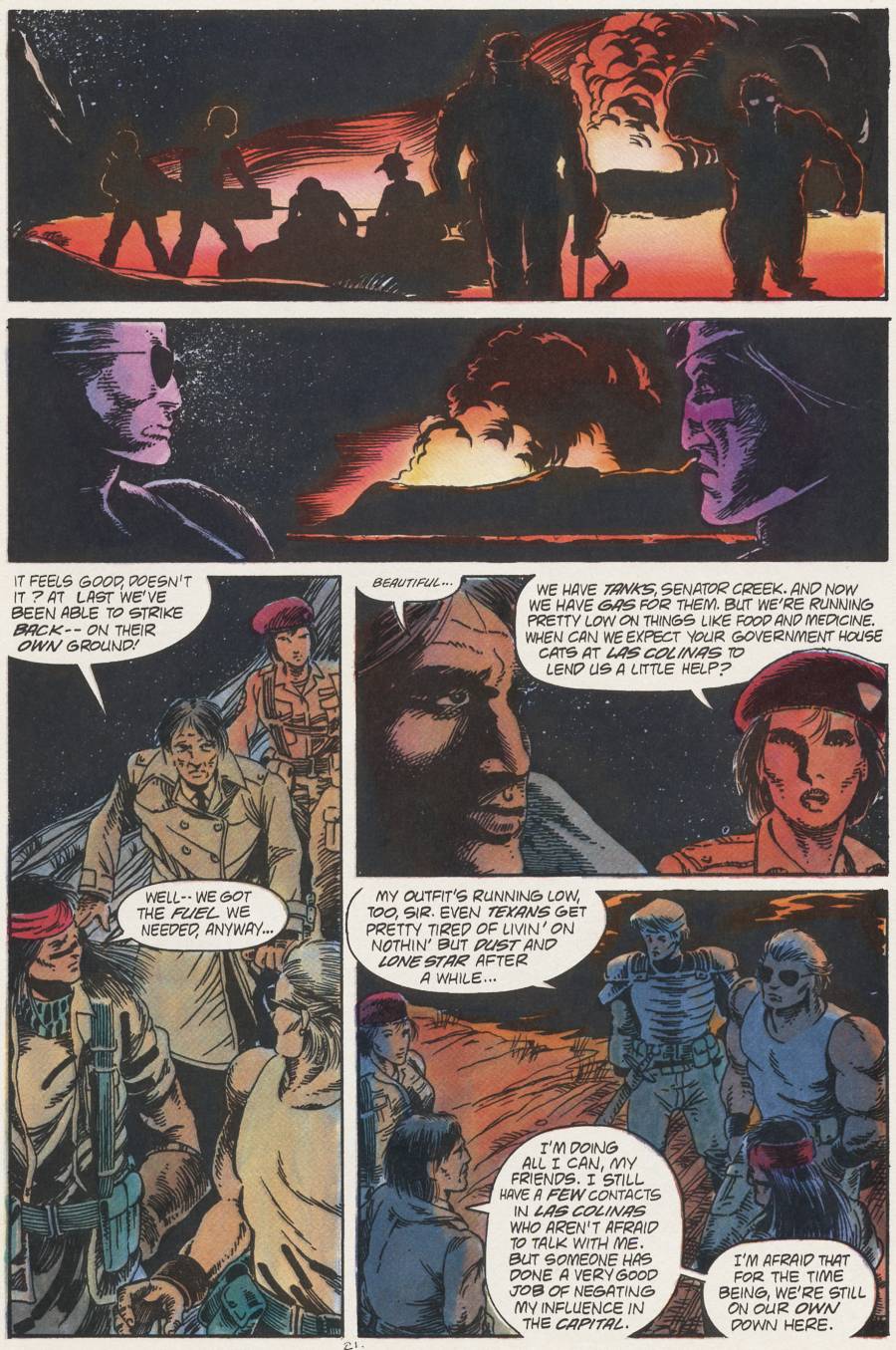 Read online Scout comic -  Issue #22 - 21