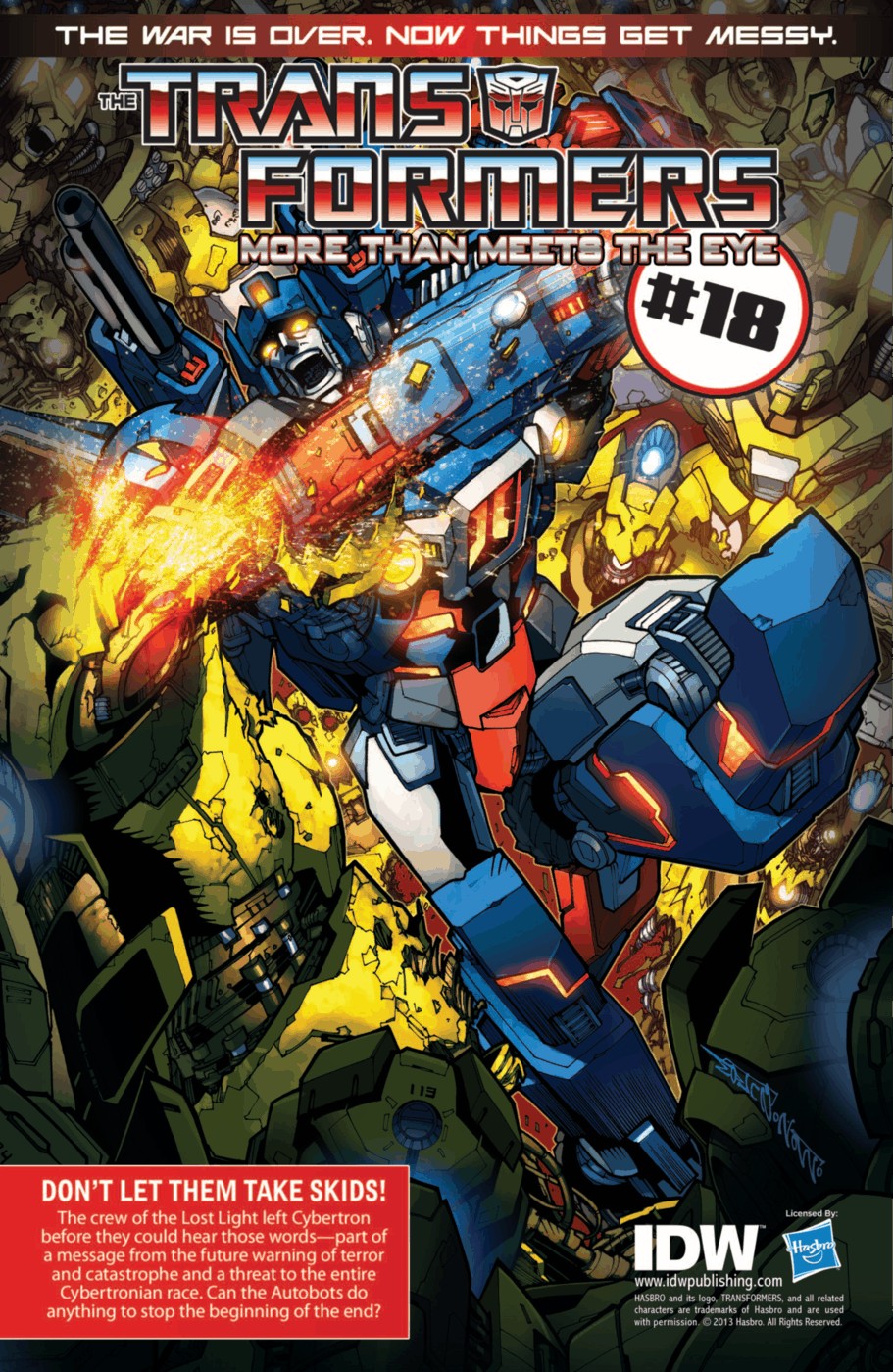 Read online Transformers: Robots In Disguise (2012) comic -  Issue #18 - 27