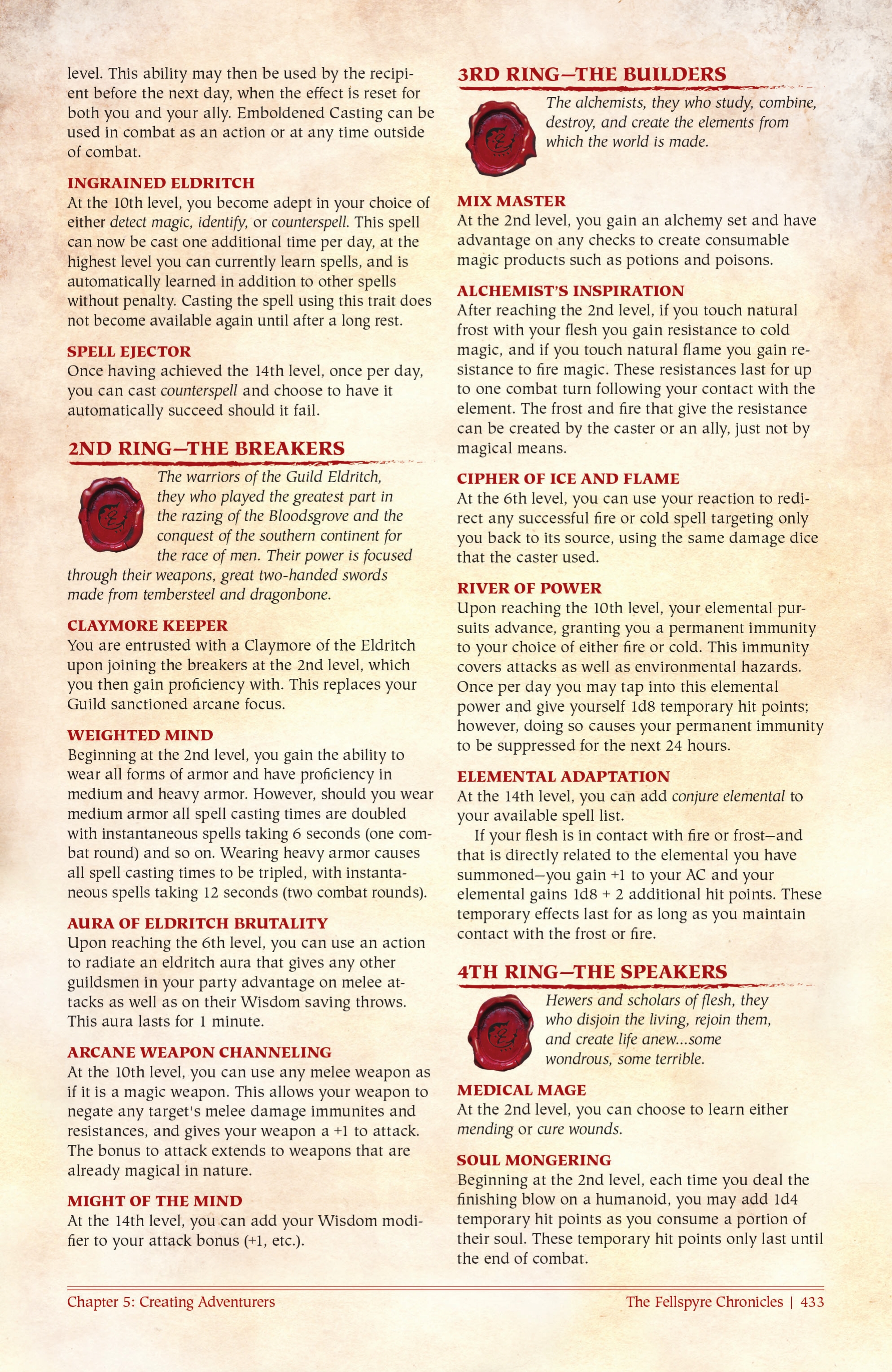 Read online The Fellspyre Chronicles comic -  Issue # TPB (Part 4) - 110