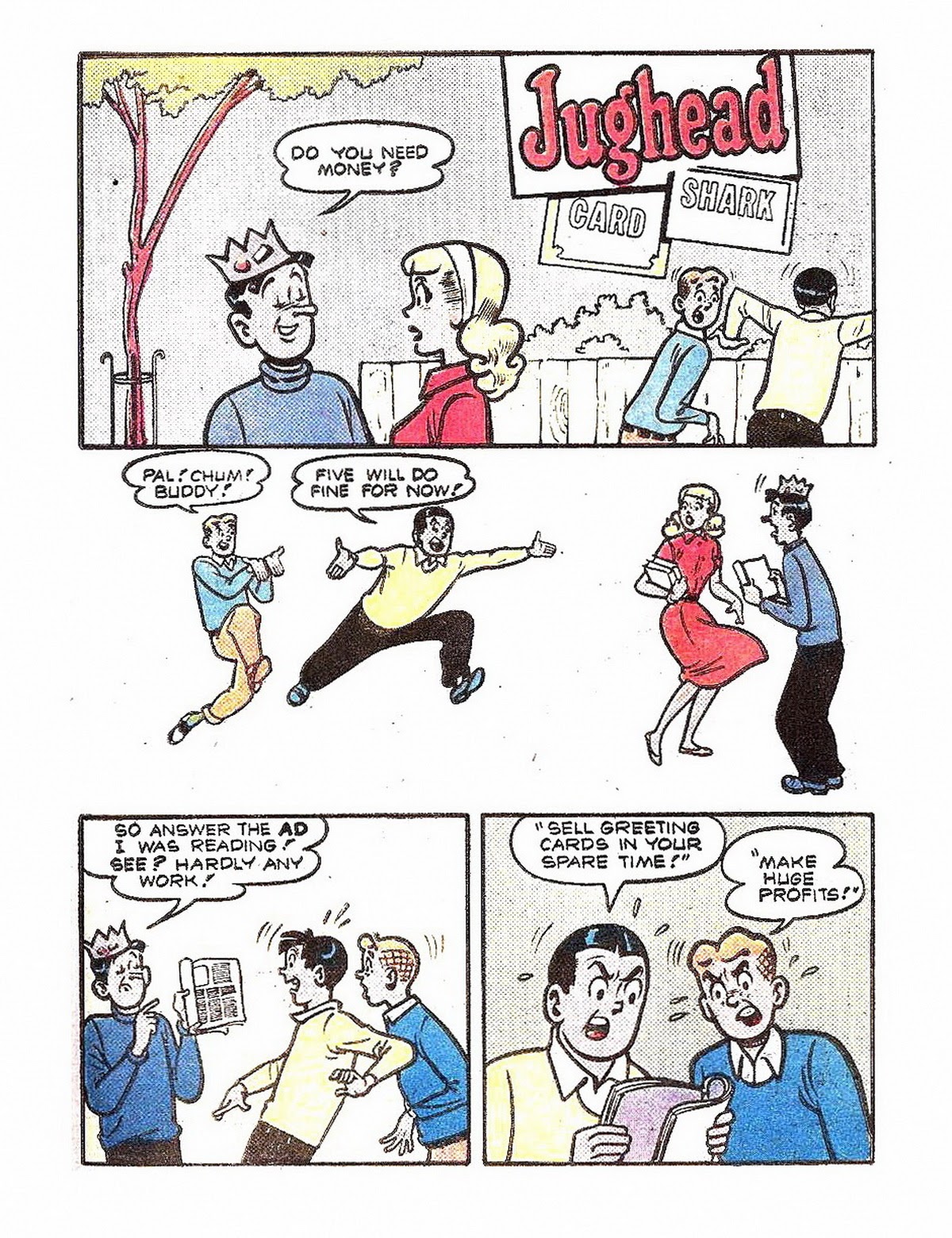 Read online Archie's Double Digest Magazine comic -  Issue #15 - 142