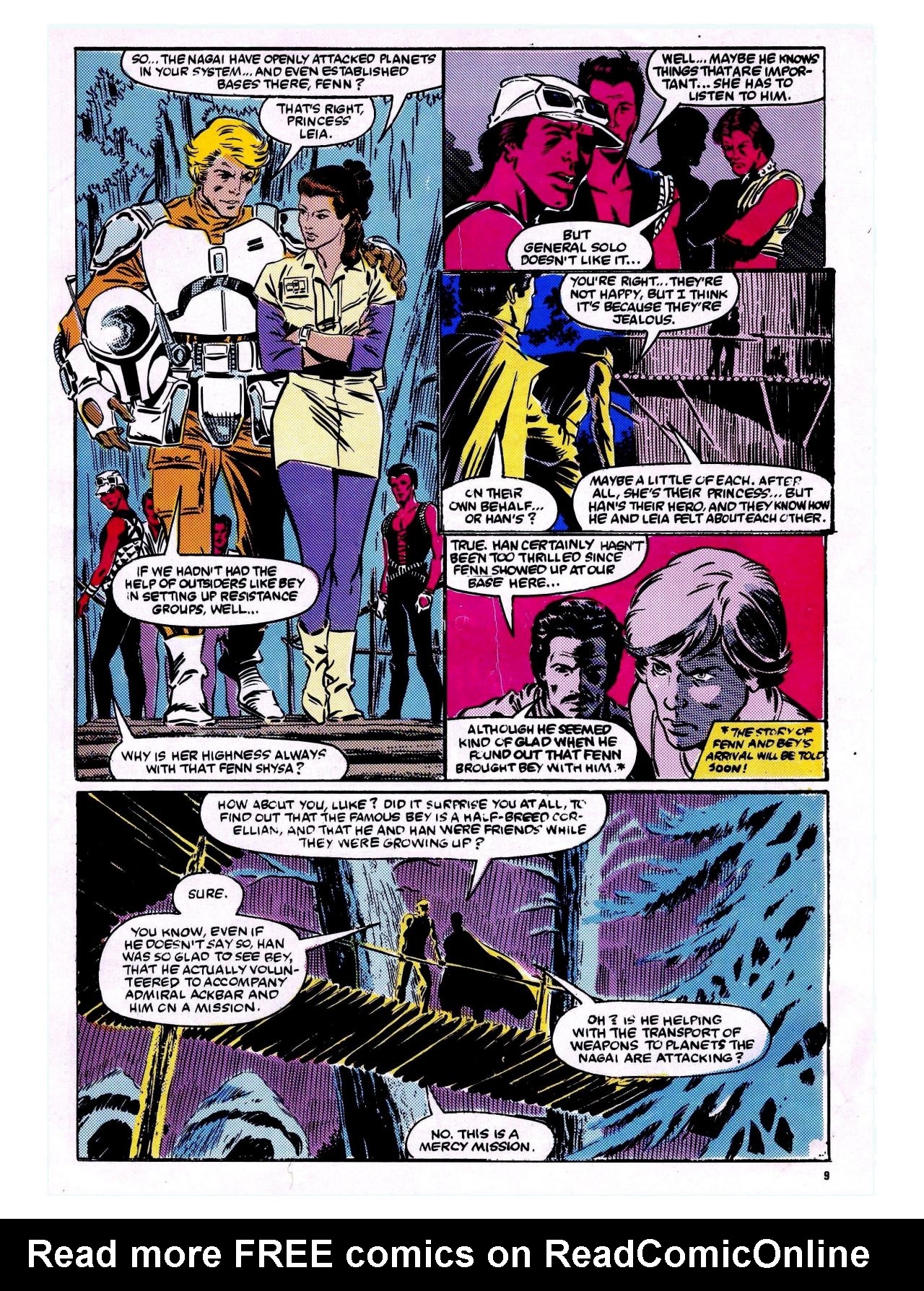 Read online Return of the Jedi comic -  Issue #112 - 9