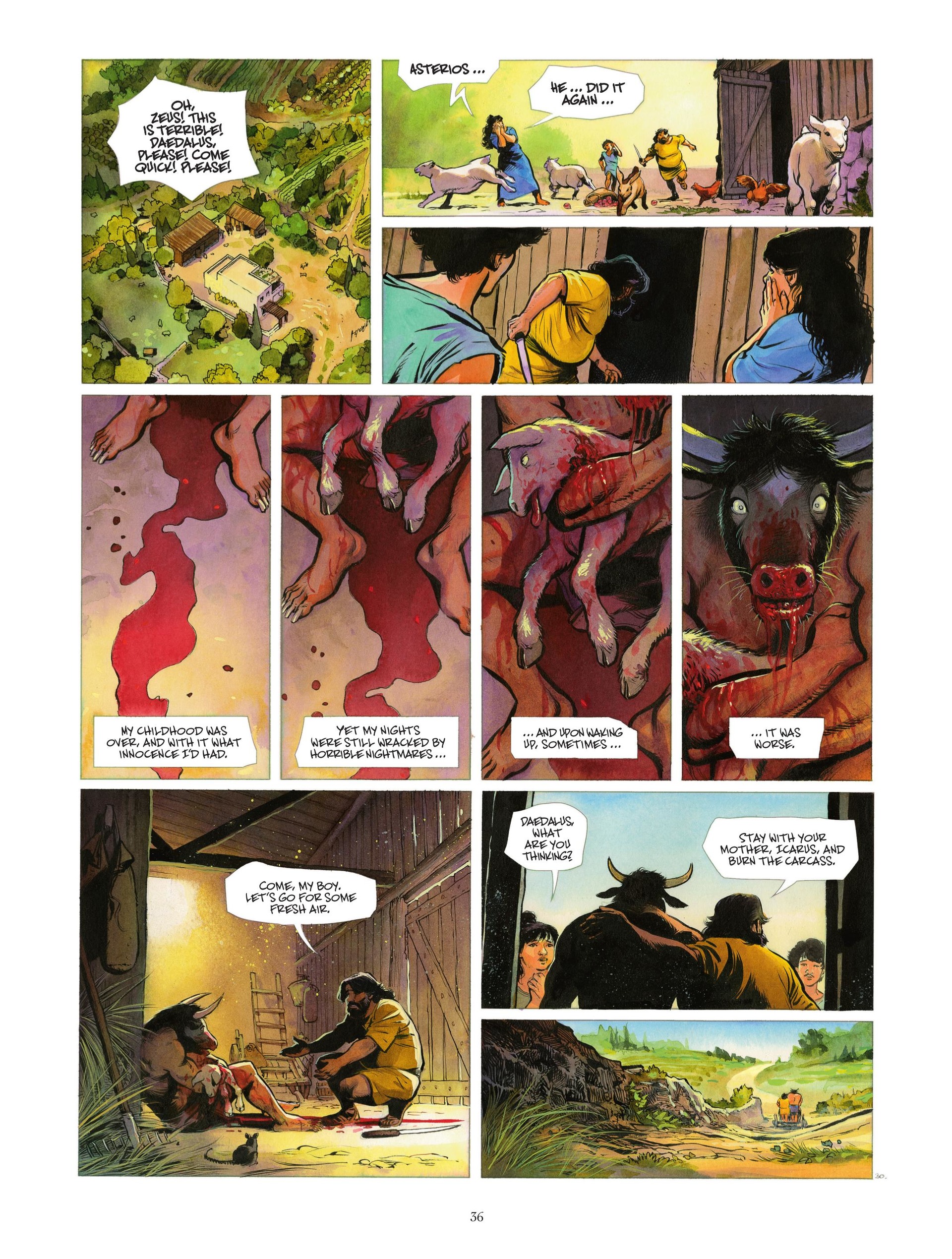 Read online Asterios: The Minotaur comic -  Issue # TPB - 37
