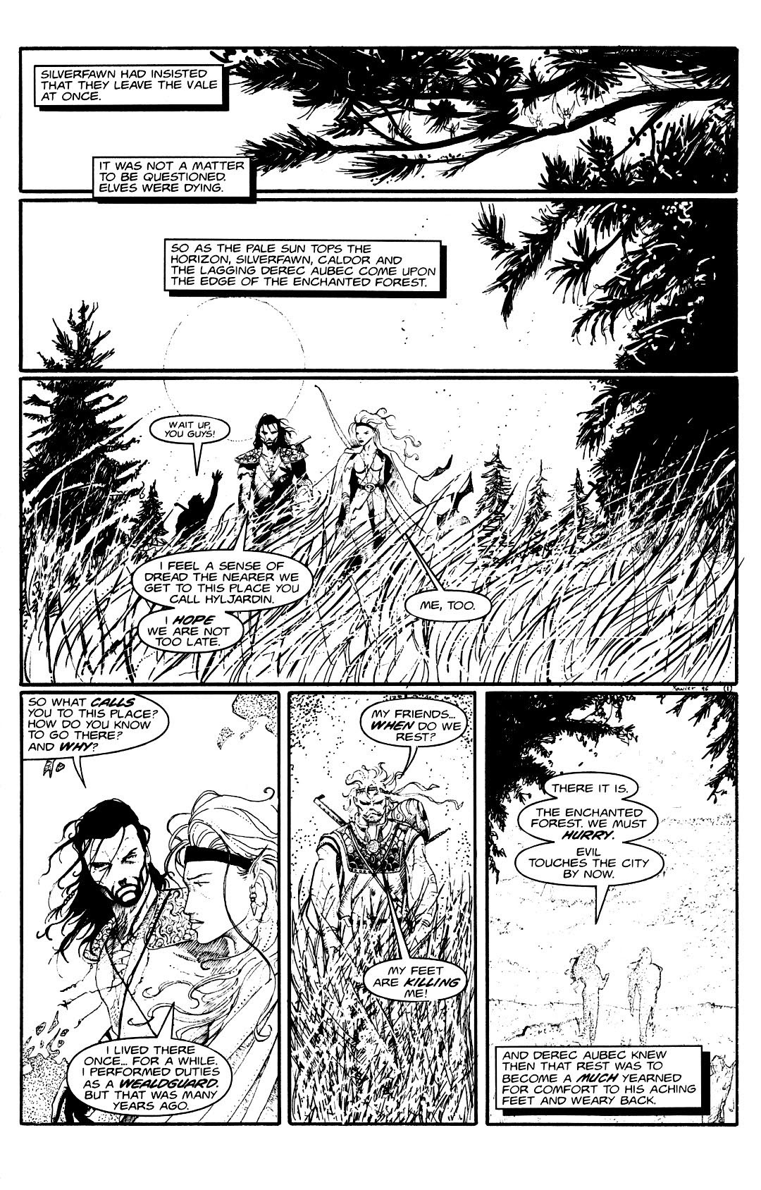 Read online Legendlore comic -  Issue #3 - 5