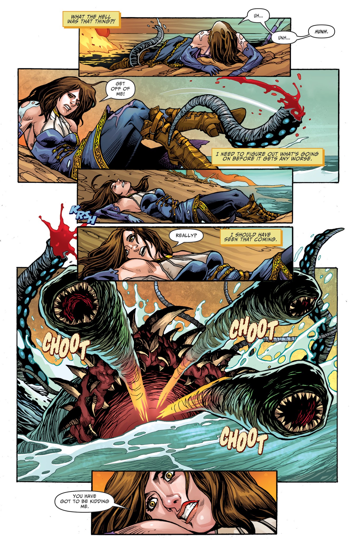 Read online Belle: Beast Hunter comic -  Issue #2 - 7