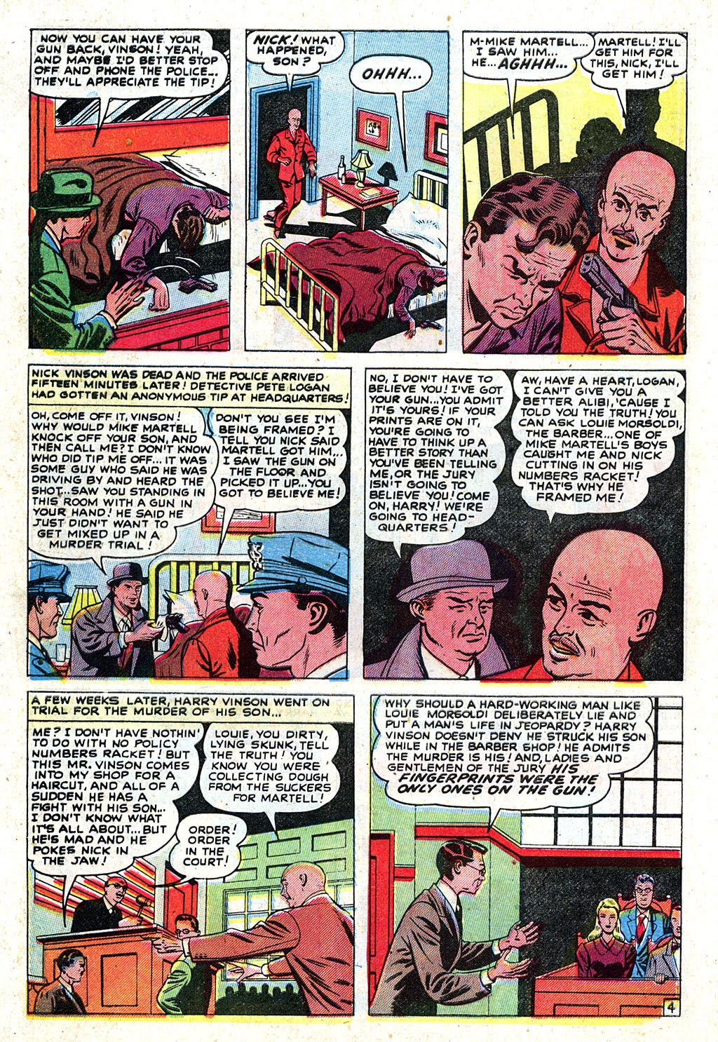 Read online Crime Cases Comics (1951) comic -  Issue #5 - 30
