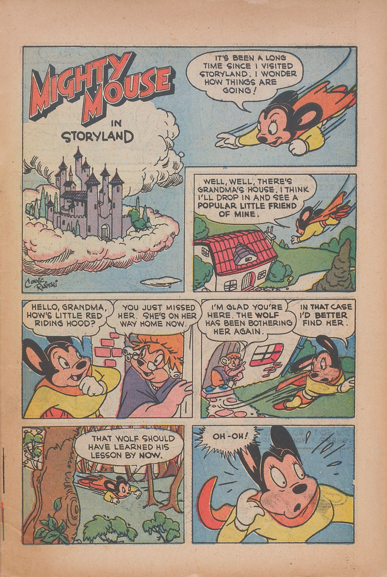 Read online Paul Terry's Mighty Mouse Comics comic -  Issue #5 - 29