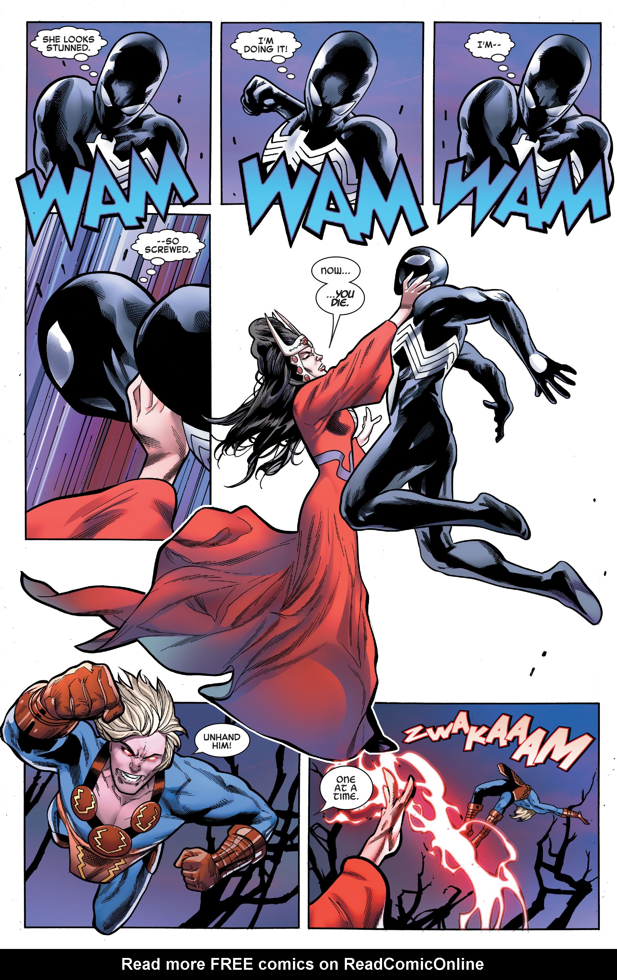 Read online Symbiote Spider-Man: Crossroads comic -  Issue #5 - 7