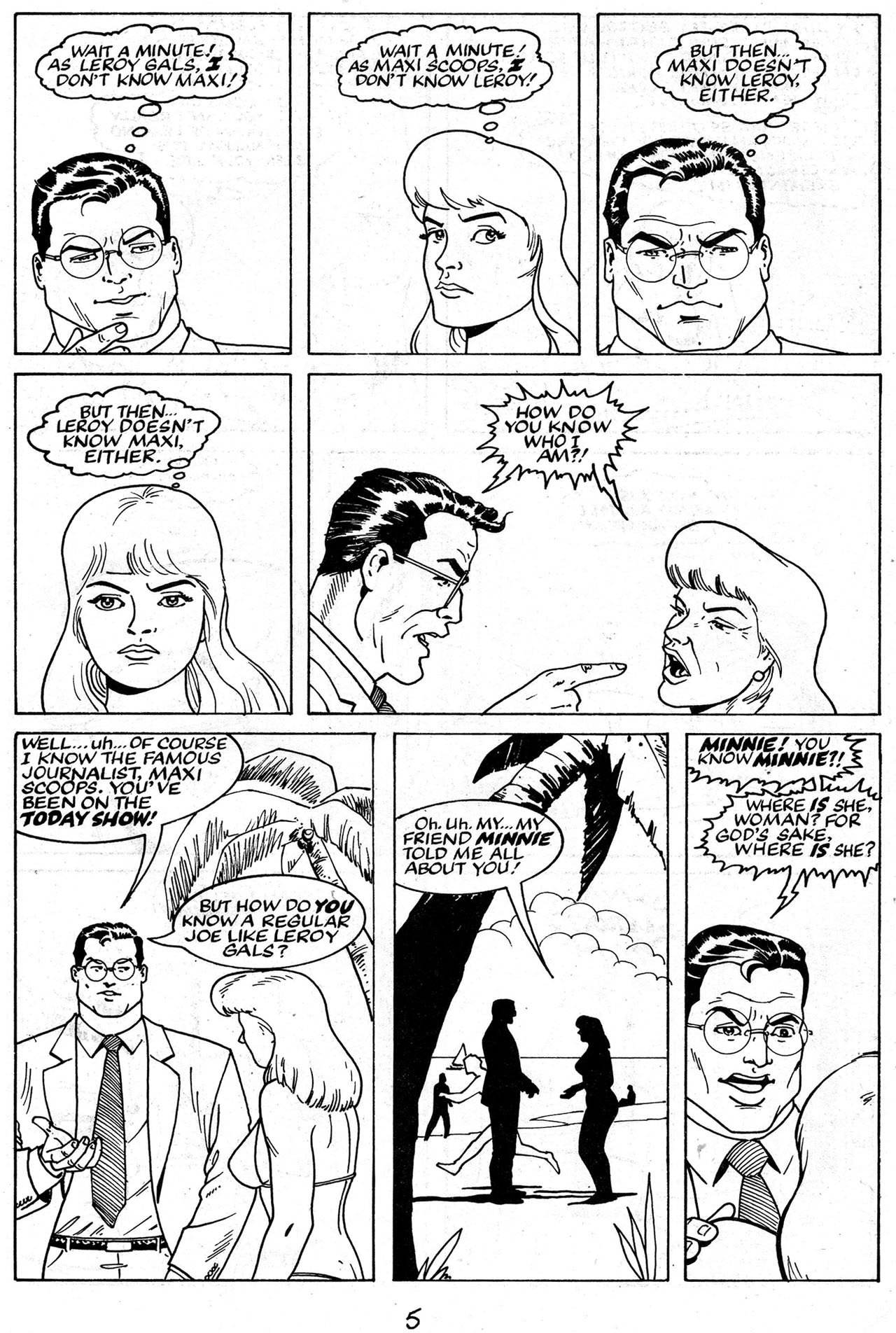 Read online The Trouble With Girls (1989) comic -  Issue #18 - 7