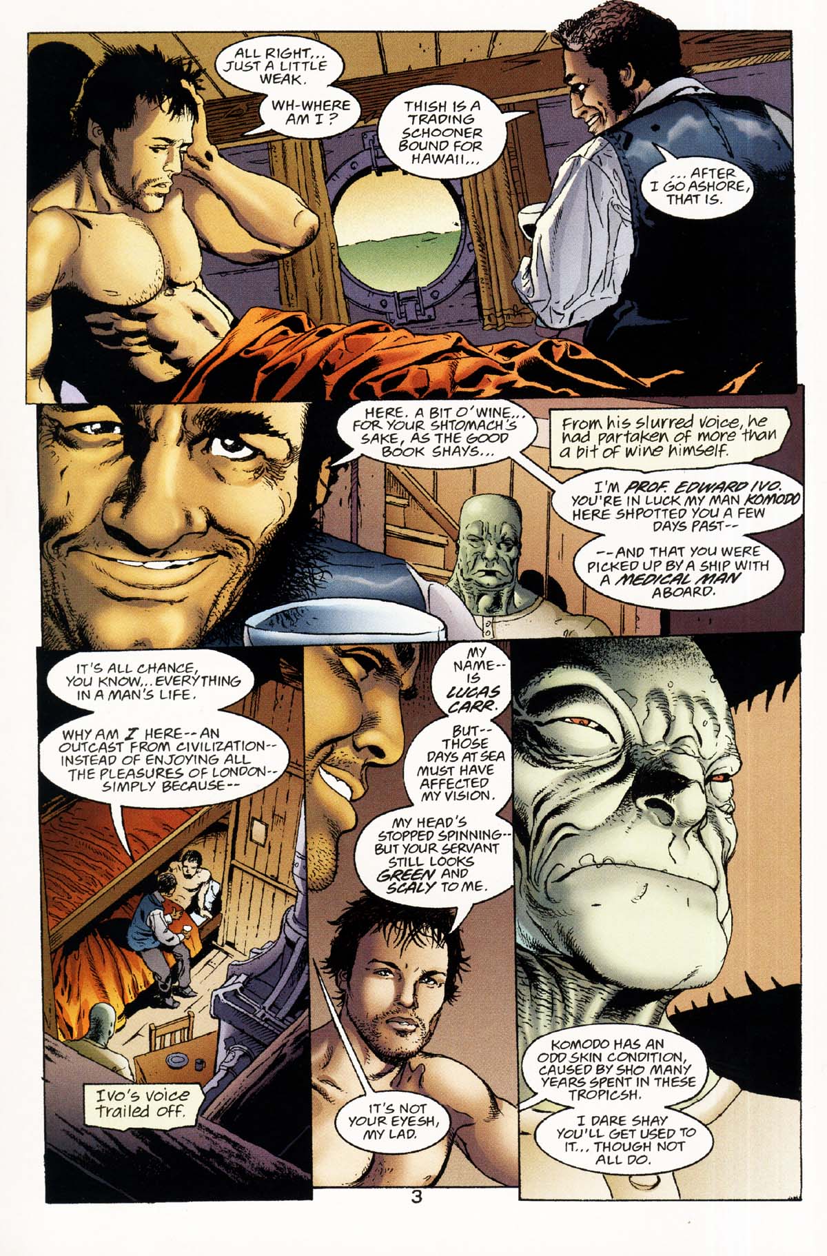 Read online JLA: The Island of Doctor Moreau comic -  Issue # Full - 5