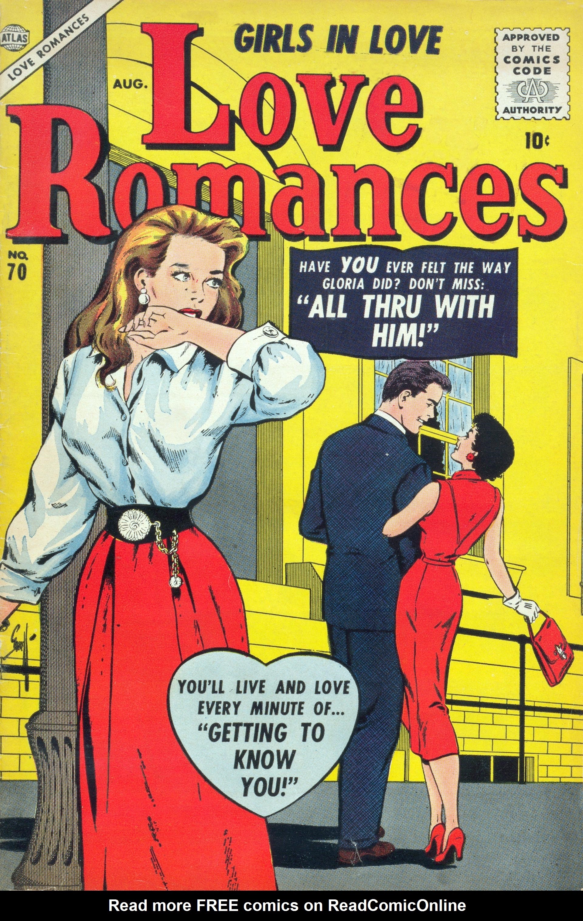 Read online Love Romances comic -  Issue #70 - 1