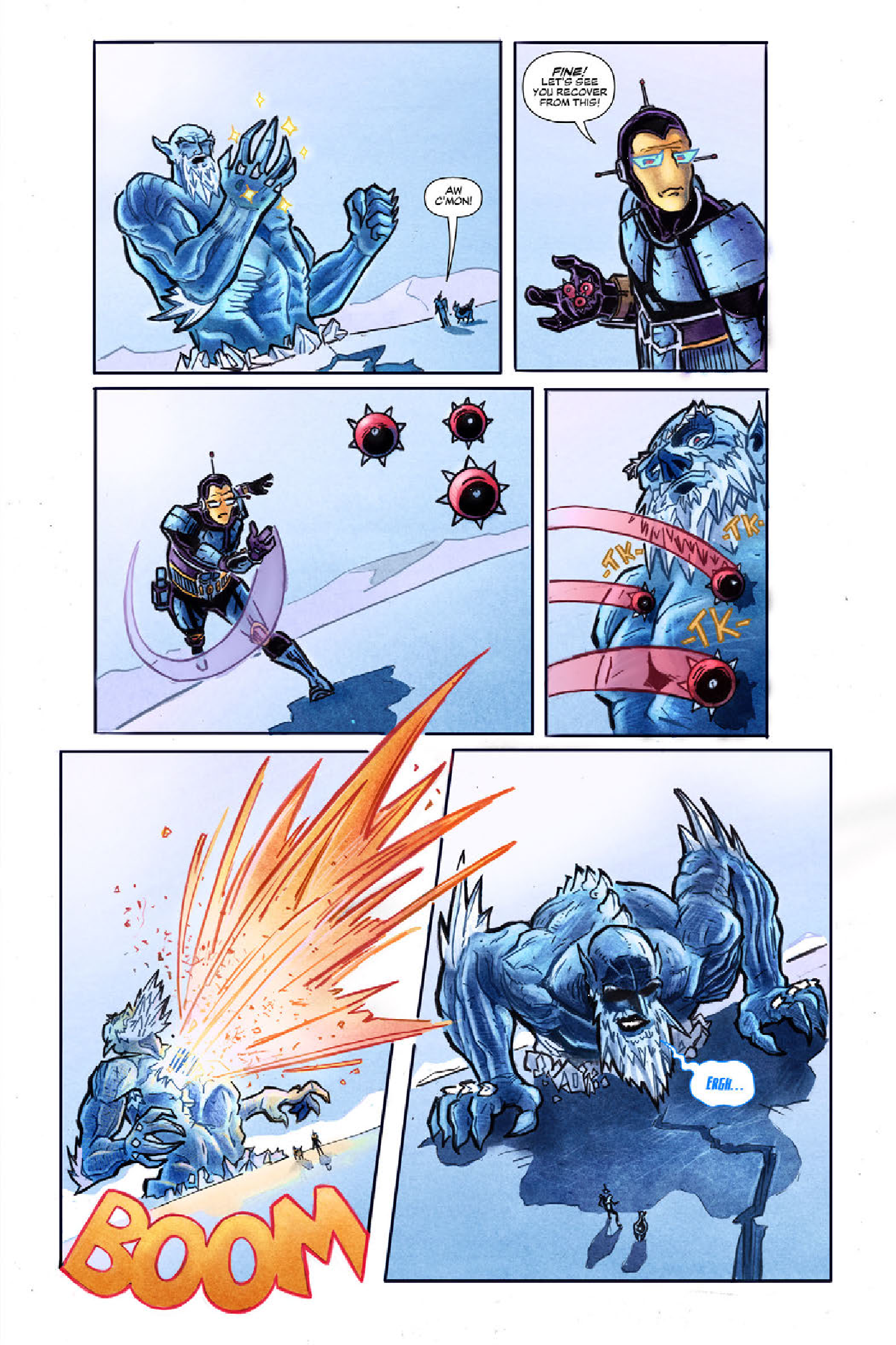 Read online Spaceman and Bloater comic -  Issue #1 - 38