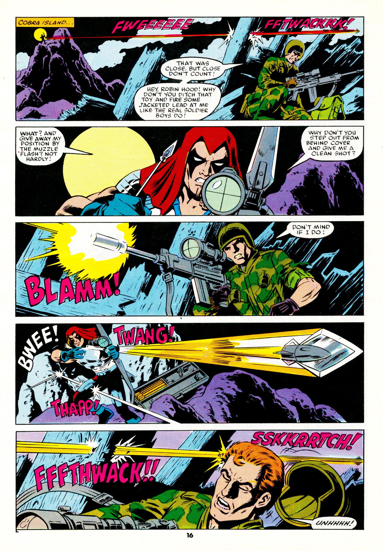 Read online Action Force comic -  Issue #45 - 16