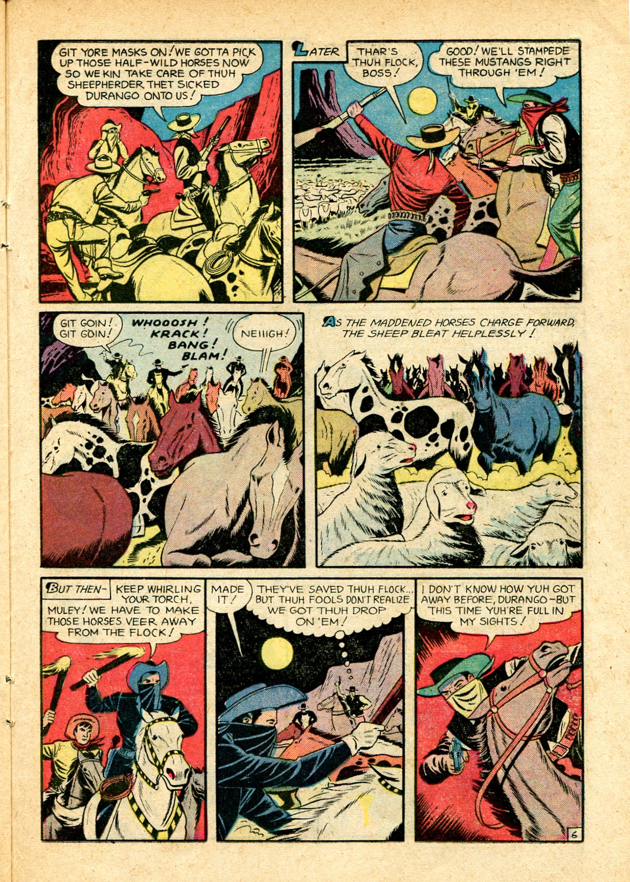 Read online Charles Starrett as The Durango Kid comic -  Issue #34 - 25