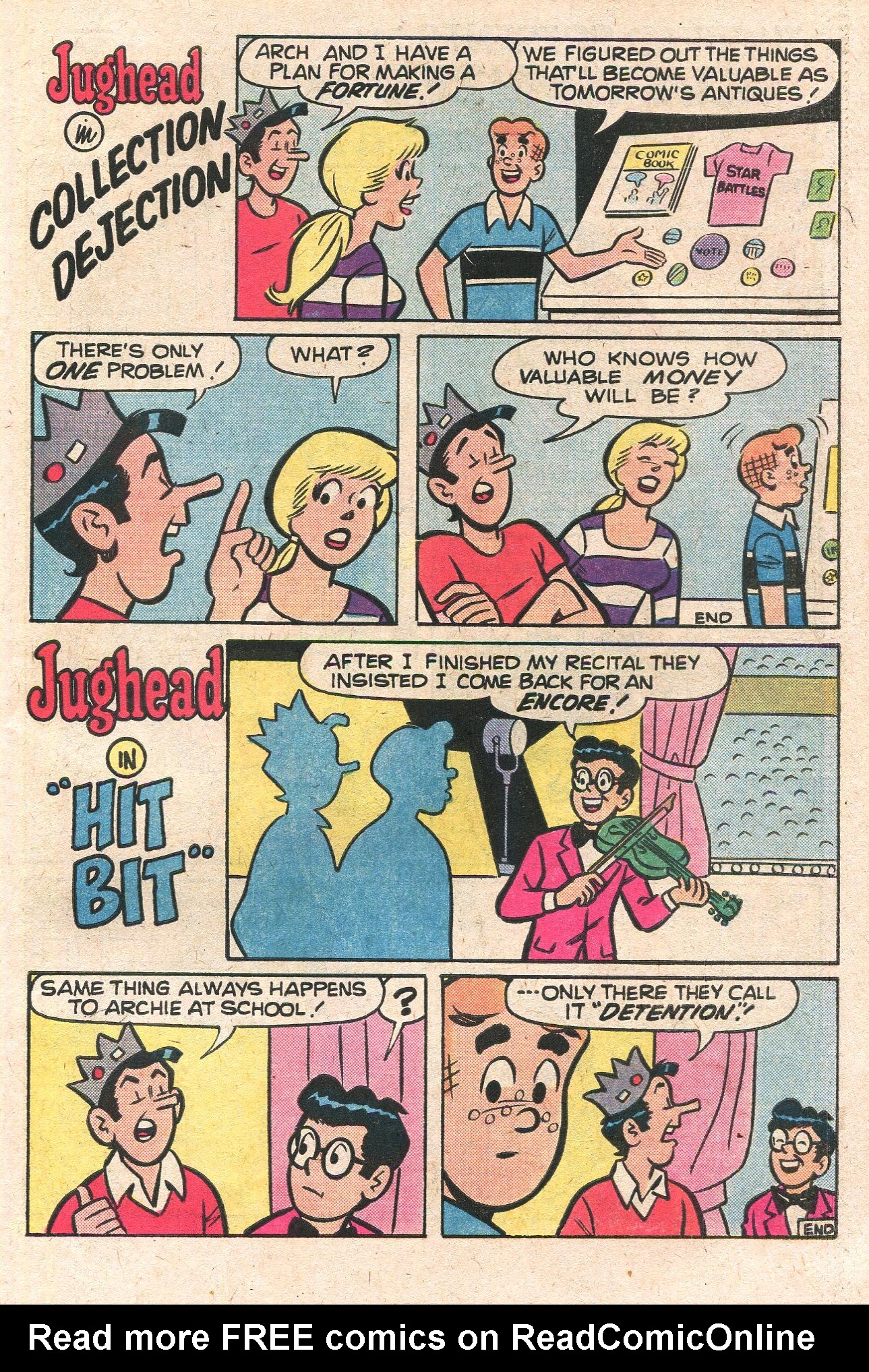 Read online Jughead's Jokes comic -  Issue #64 - 31
