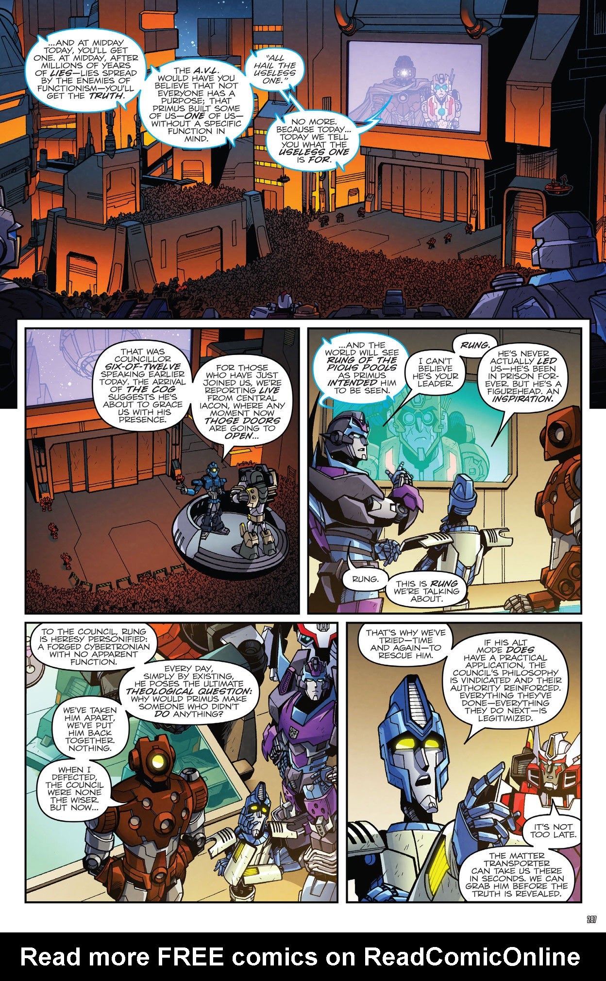 Read online Transformers: The IDW Collection Phase Three comic -  Issue # TPB 2 (Part 3) - 88